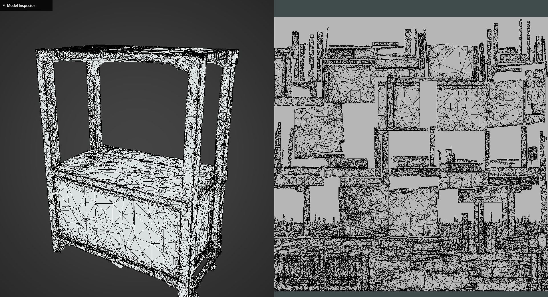 Game Ready Wooden Armoire Low-poly 3D model_17