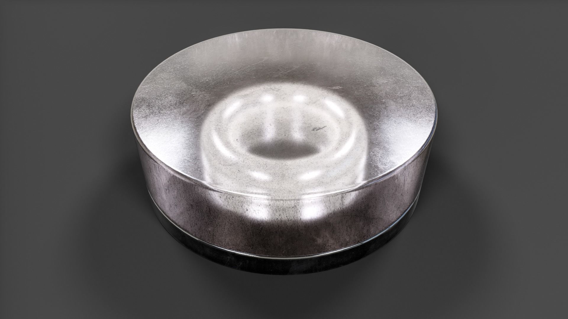 Bathroom Ceiling Light V01 - High Poly 3D model_5