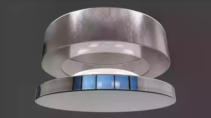 Bathroom Ceiling Light V01 - High Poly