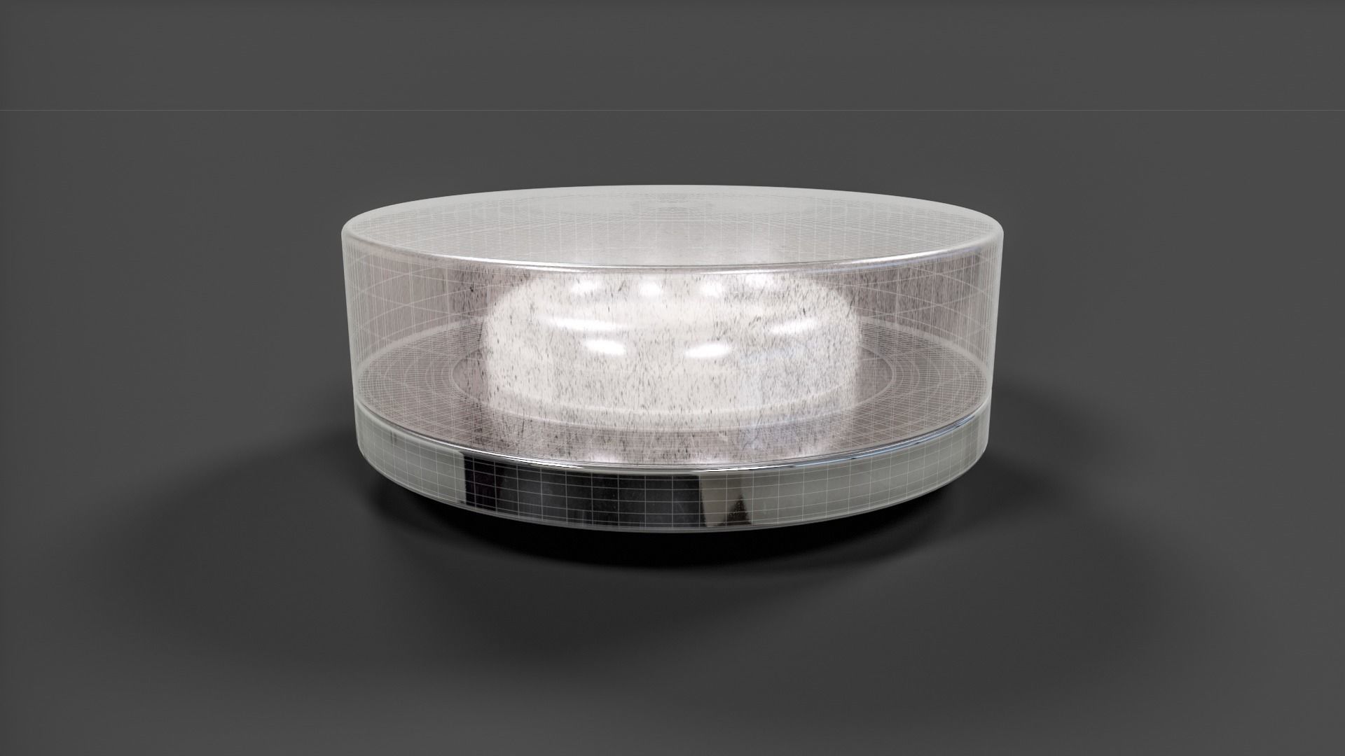 Bathroom Ceiling Light V01 - High Poly 3D model_17