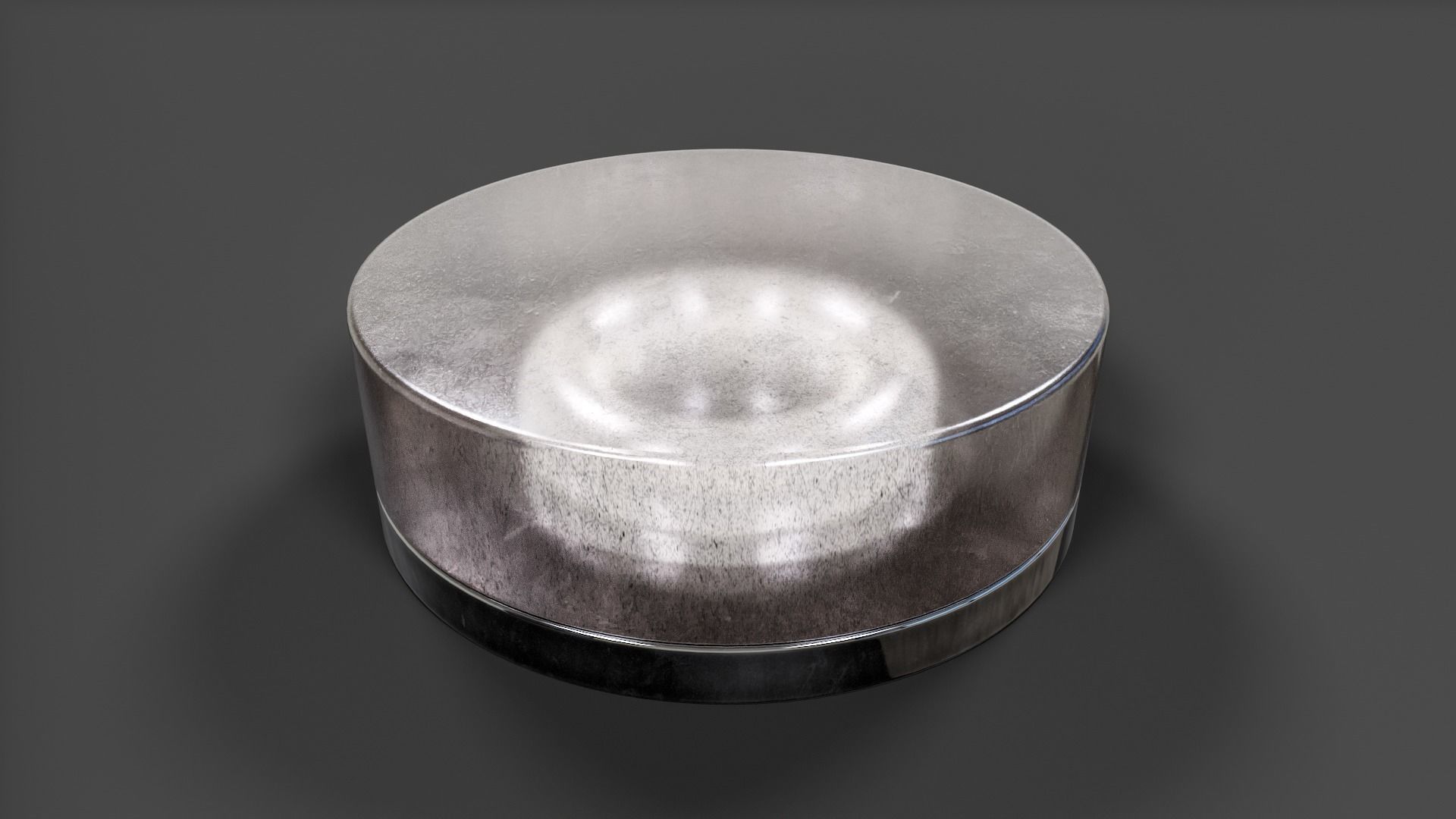 Bathroom Ceiling Light V01 - High Poly 3D model_9