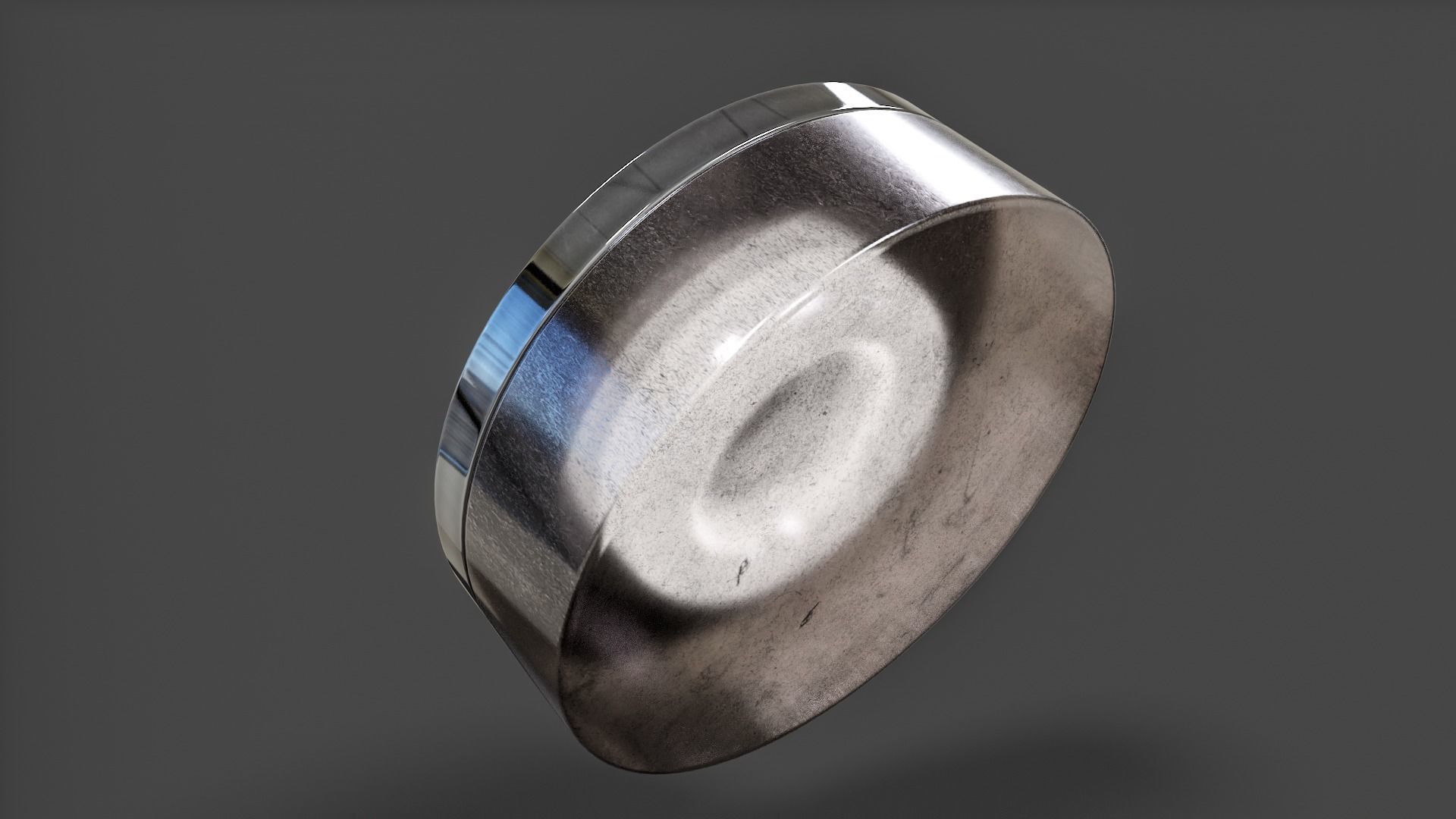 Bathroom Ceiling Light V01 - High Poly 3D model_47