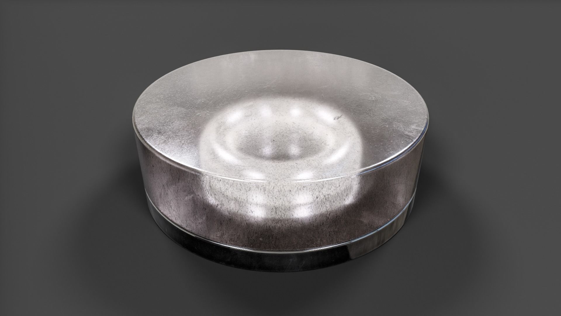 Bathroom Ceiling Light V01 - High Poly 3D model_8