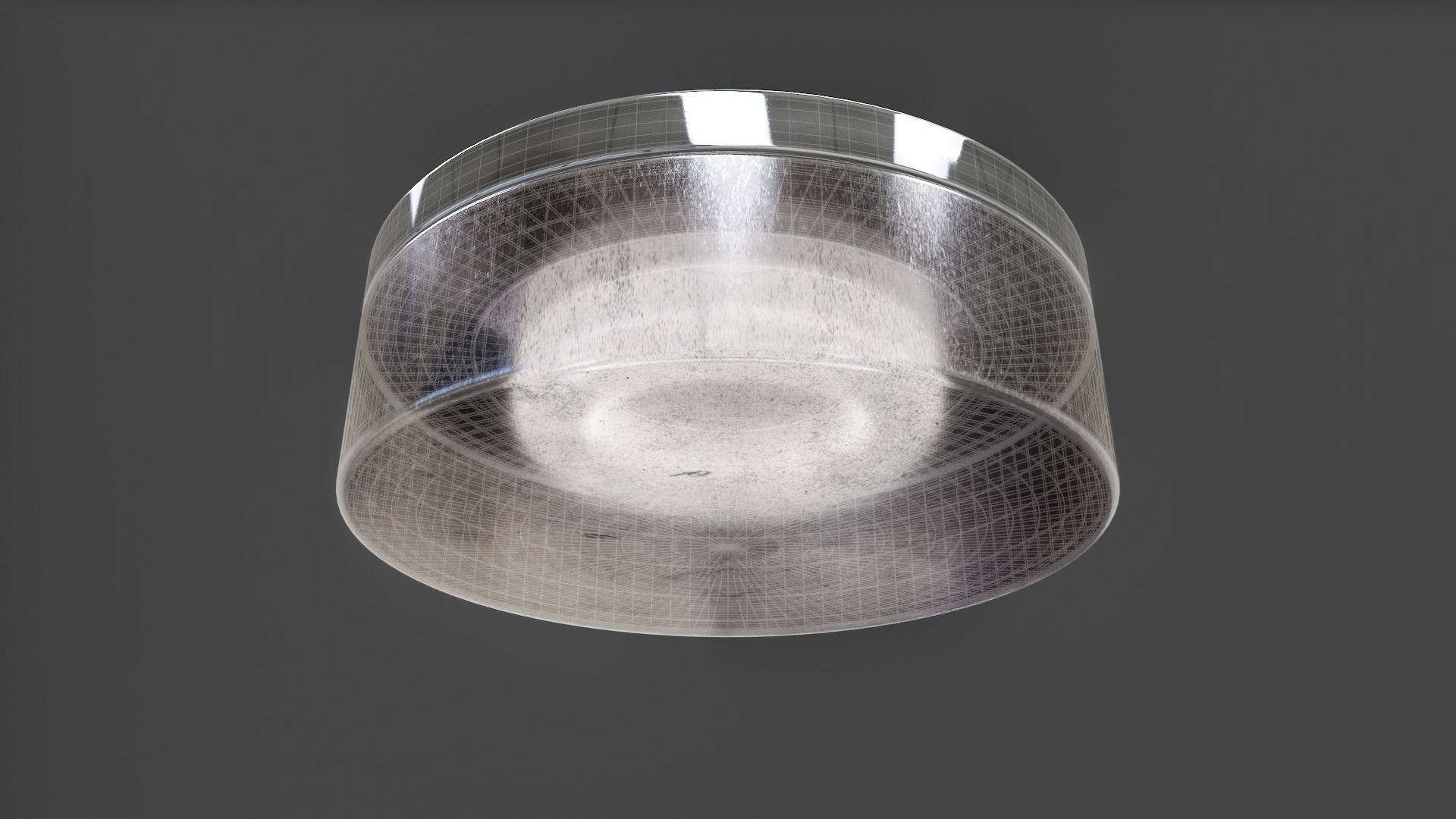 Bathroom Ceiling Light V01 - High Poly 3D model_54