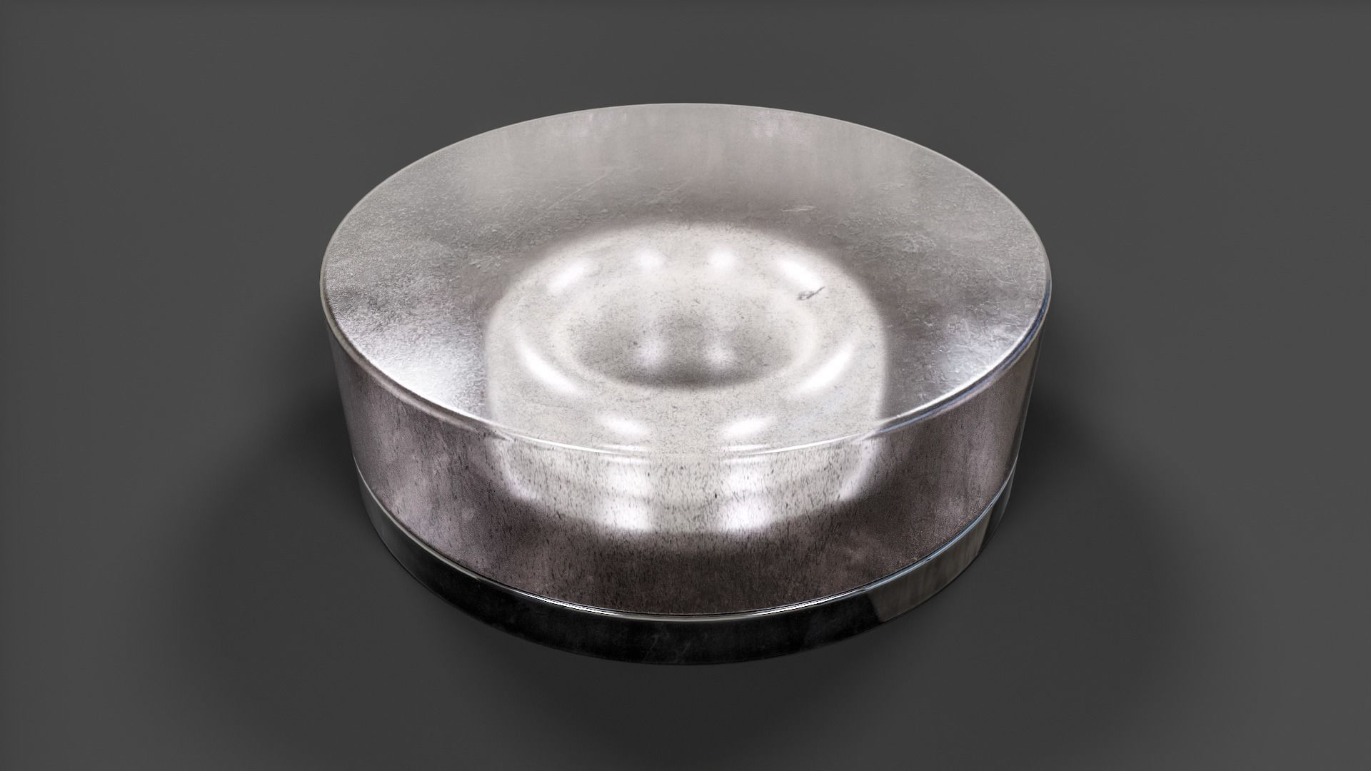 Bathroom Ceiling Light V01 - High Poly 3D model_7