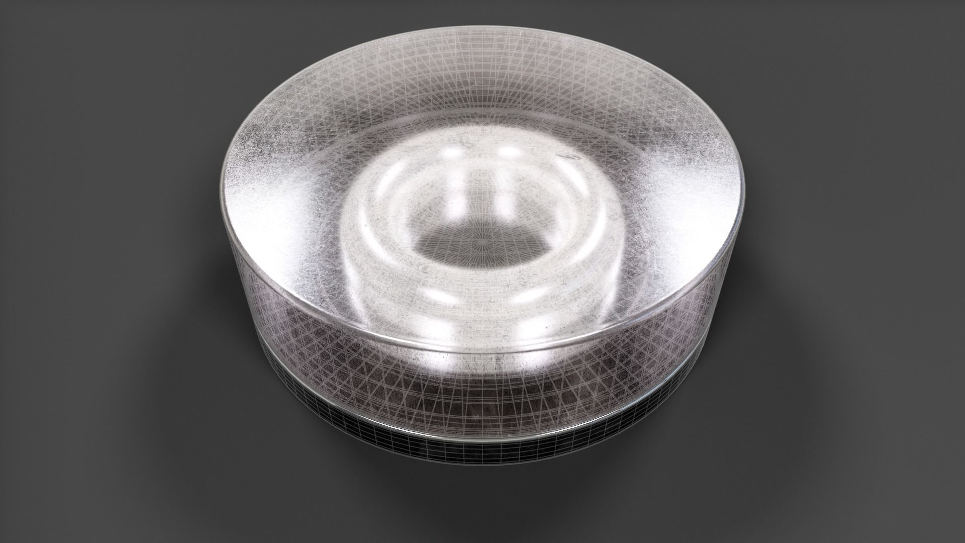 Bathroom Ceiling Light V01 - High Poly 3D model_3