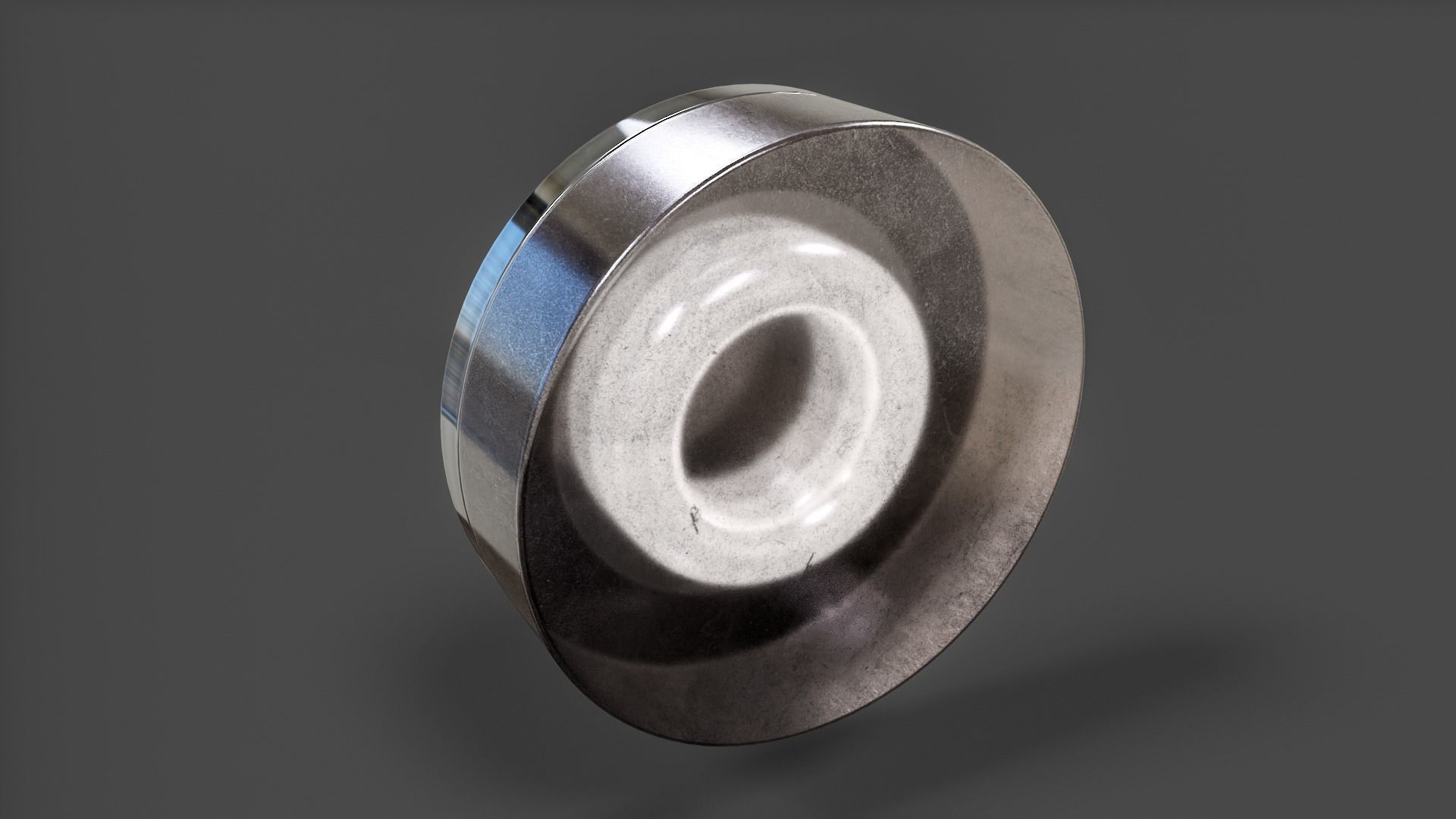 Bathroom Ceiling Light V01 - High Poly 3D model_45