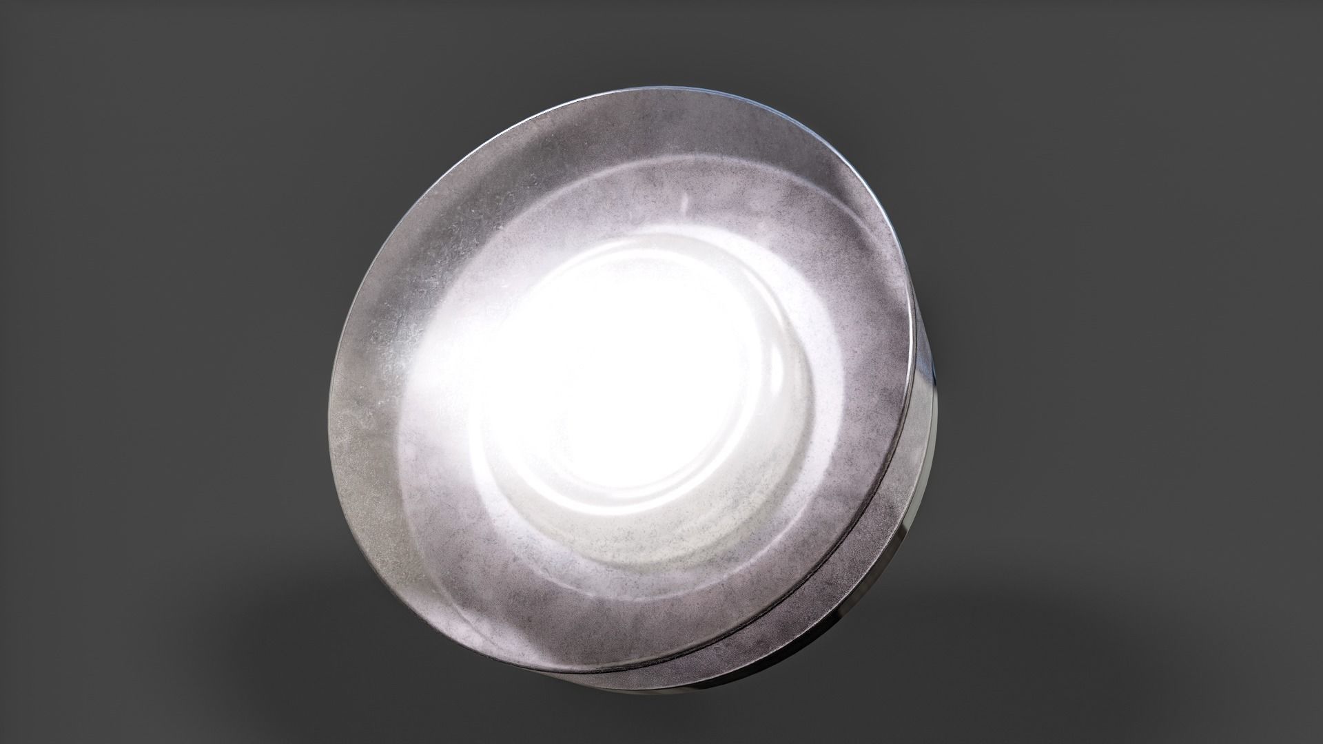 Bathroom Ceiling Light V01 - High Poly 3D model_37