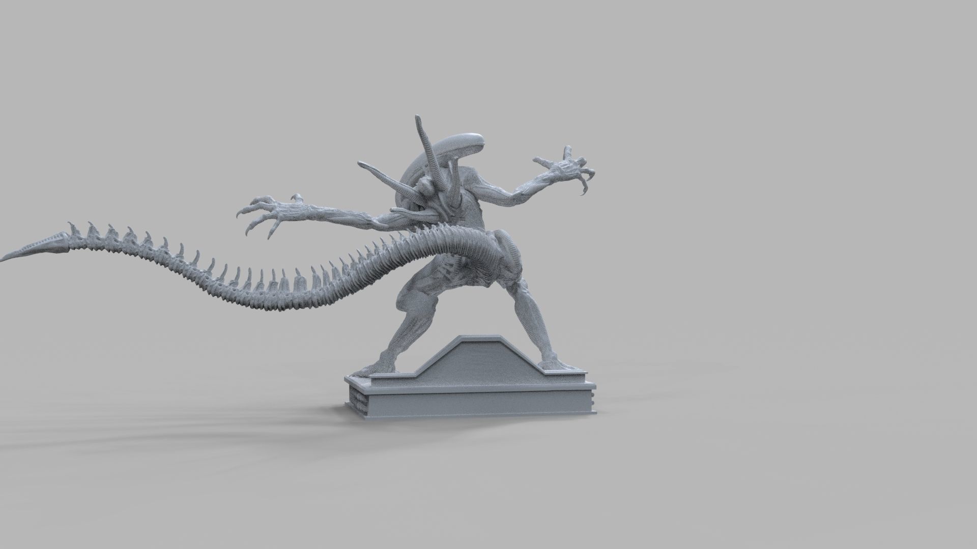 ALIEN XENOMORPH ATTACK 3D print model_33