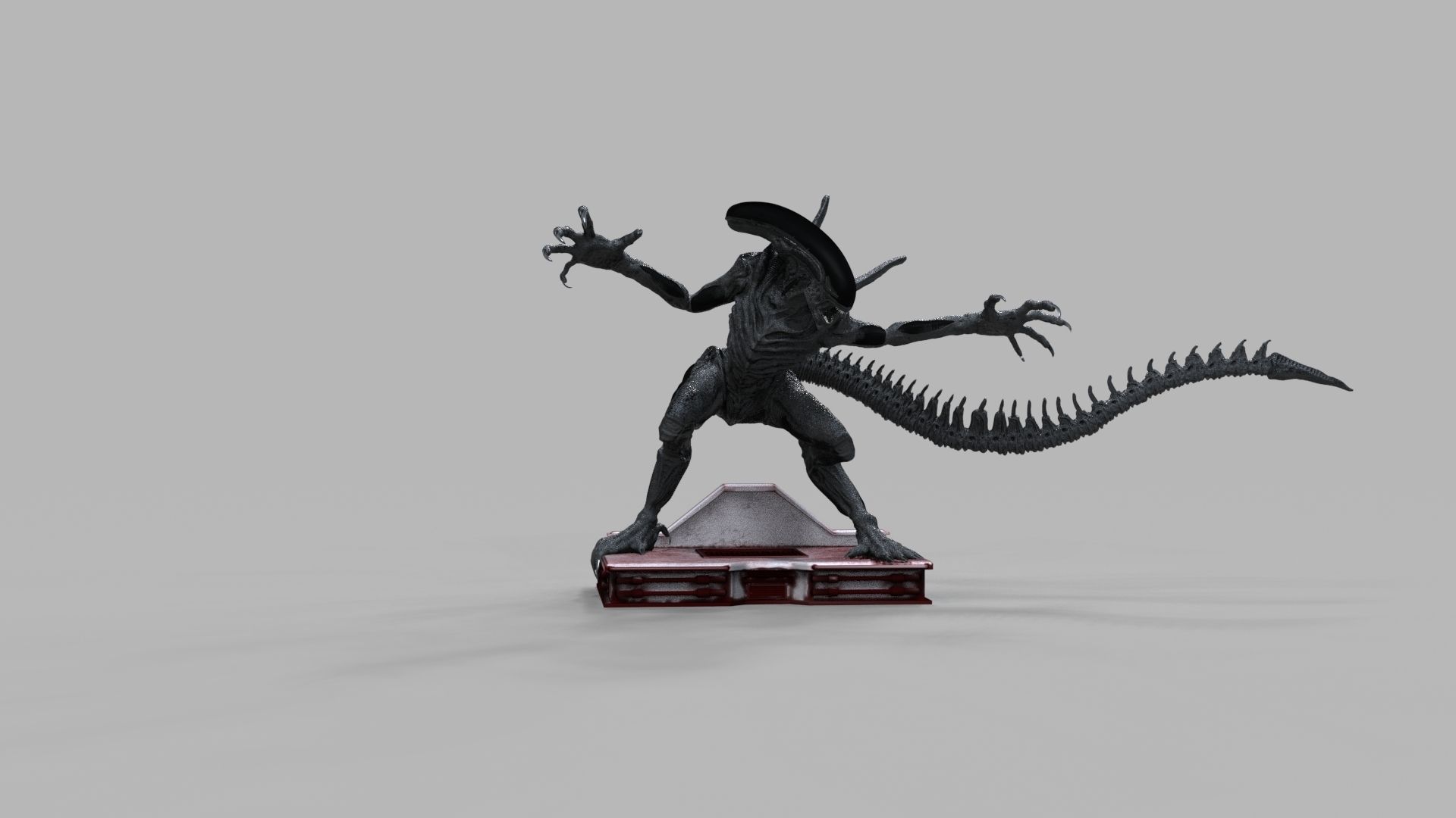 ALIEN XENOMORPH ATTACK 3D print model_14