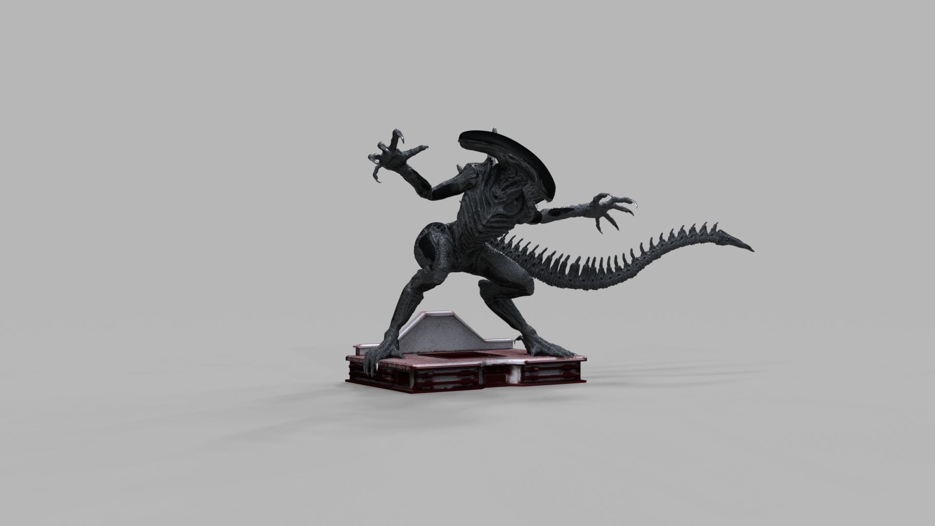 ALIEN XENOMORPH ATTACK 3D print model_36