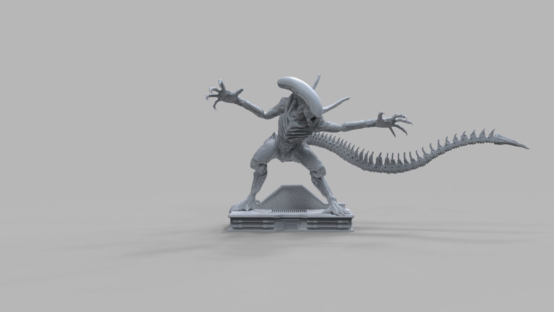 ALIEN XENOMORPH ATTACK 3D print model_32