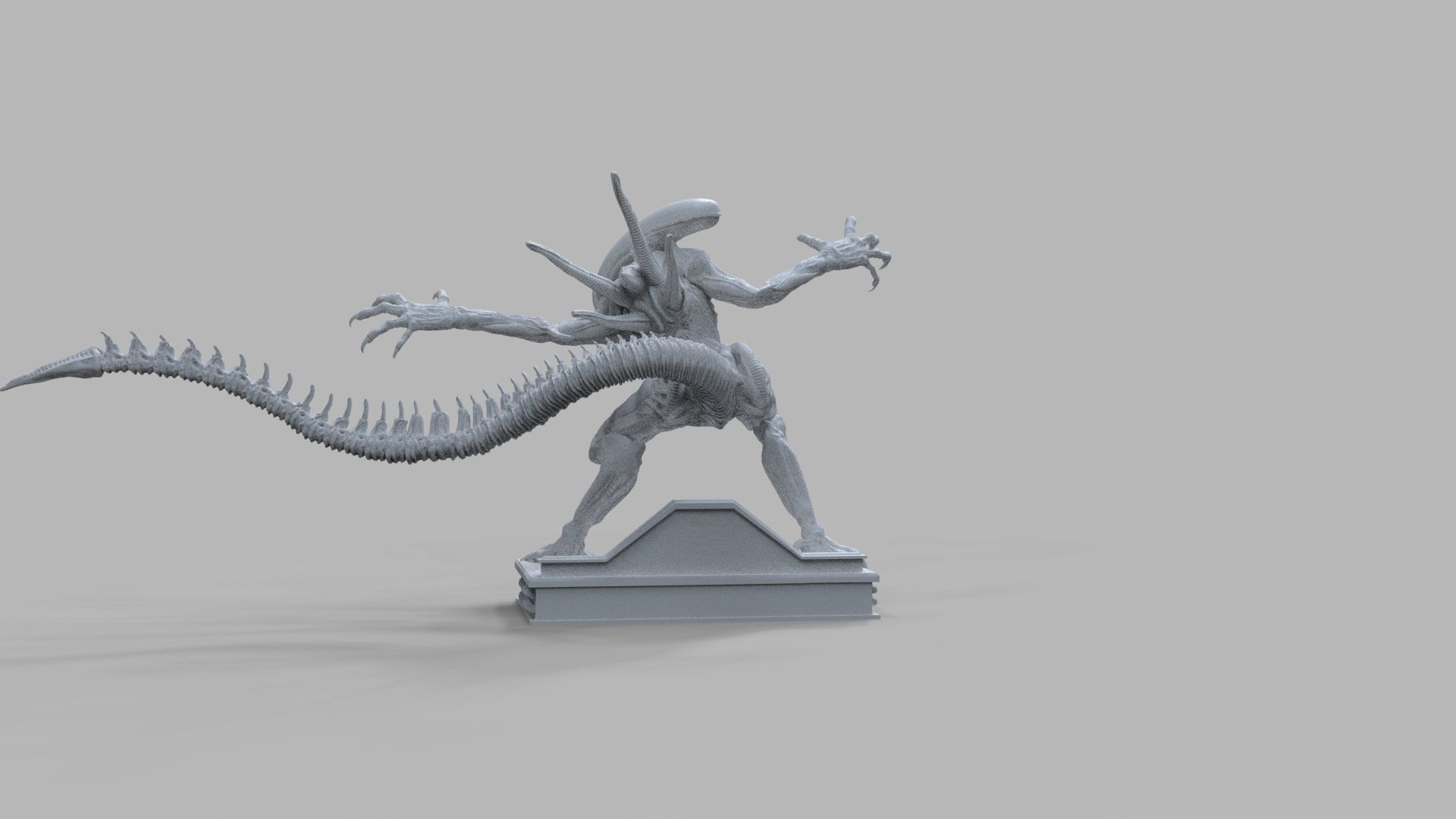 ALIEN XENOMORPH ATTACK 3D print model_28