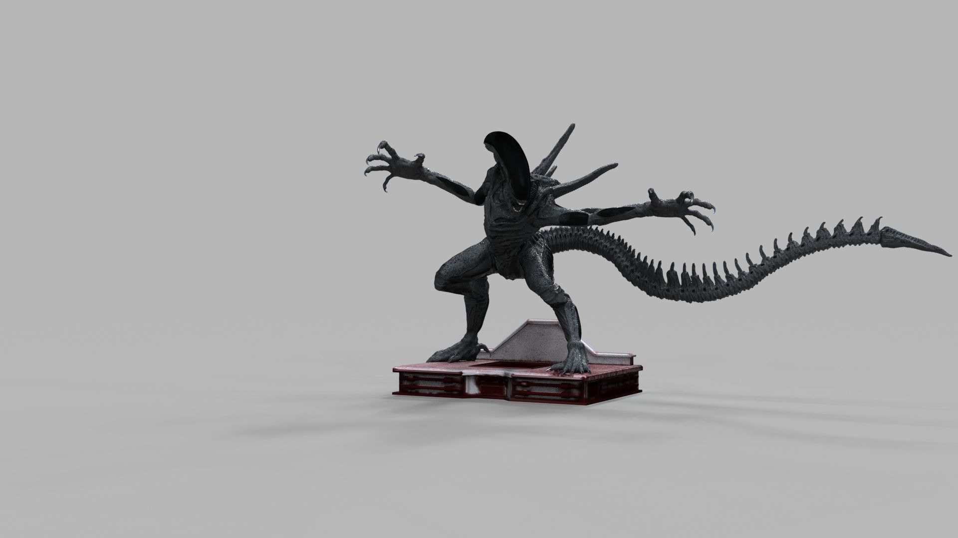 ALIEN XENOMORPH ATTACK 3D print model_19