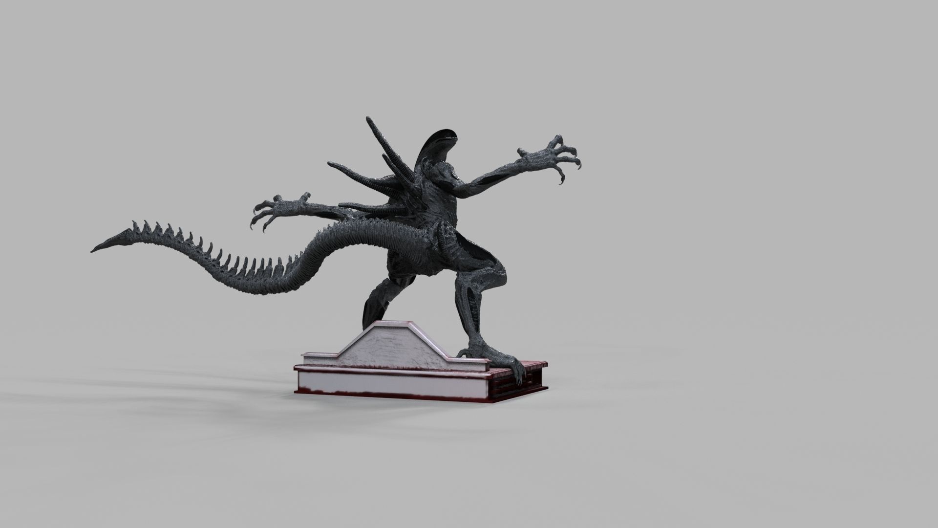 ALIEN XENOMORPH ATTACK 3D print model_20