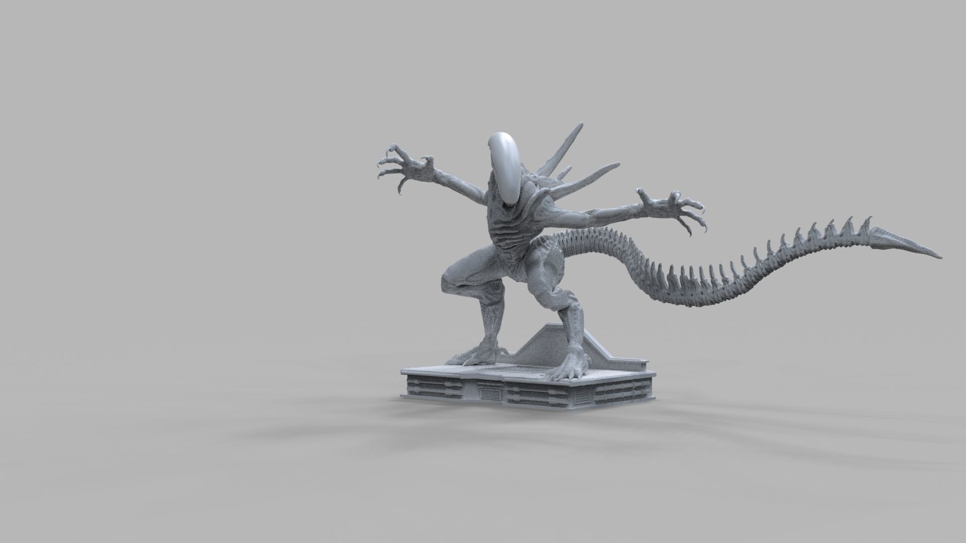 ALIEN XENOMORPH ATTACK 3D print model_25