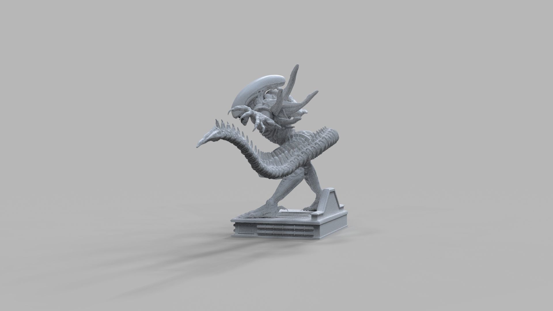 ALIEN XENOMORPH ATTACK 3D print model_23