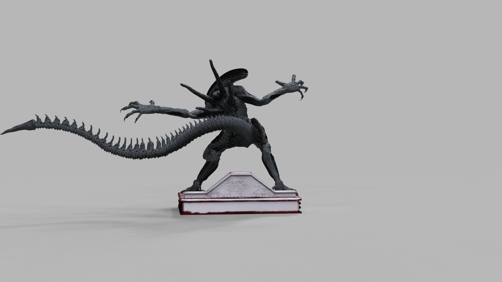 ALIEN XENOMORPH ATTACK 3D print model_17