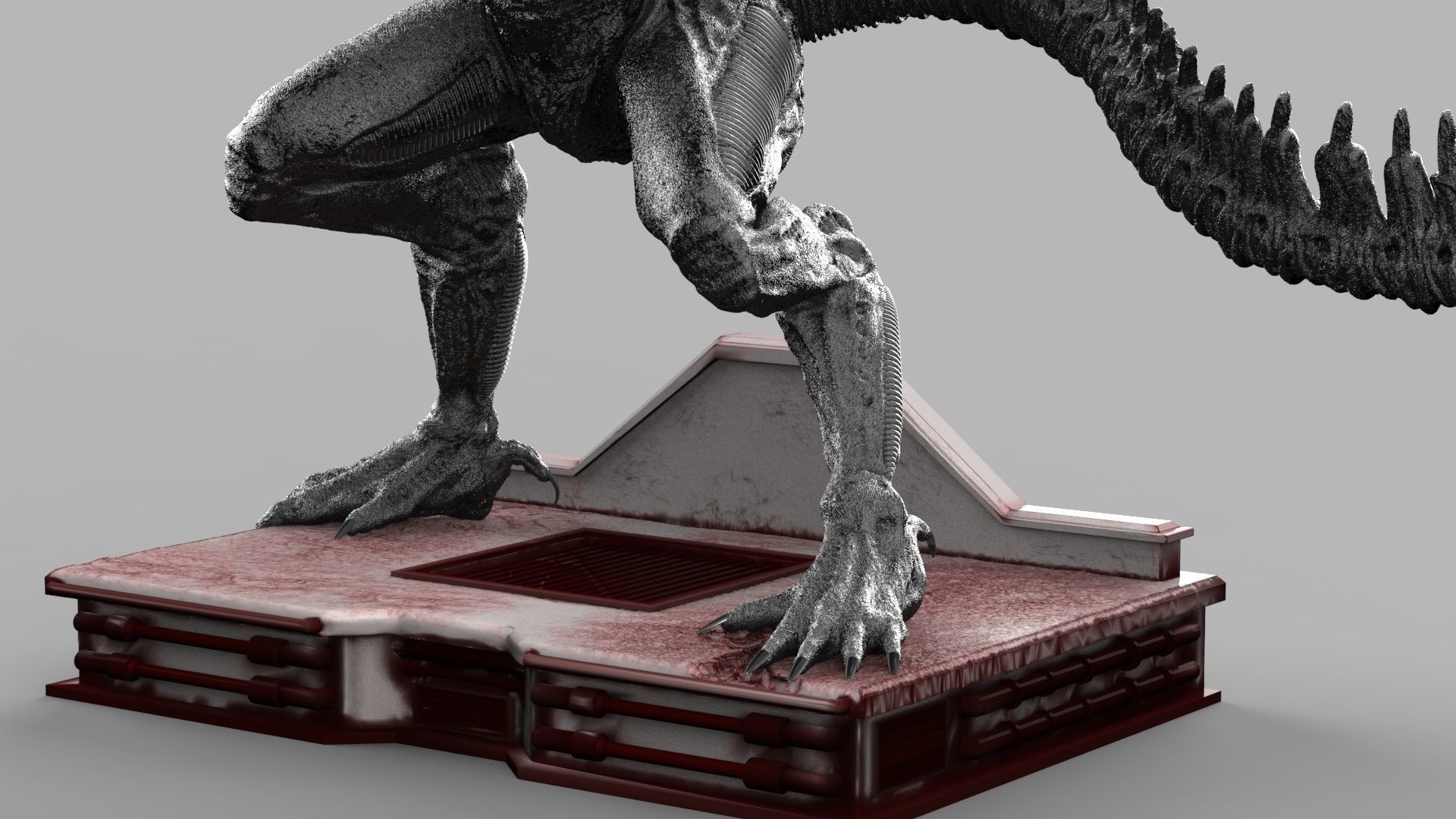 ALIEN XENOMORPH ATTACK 3D print model_9