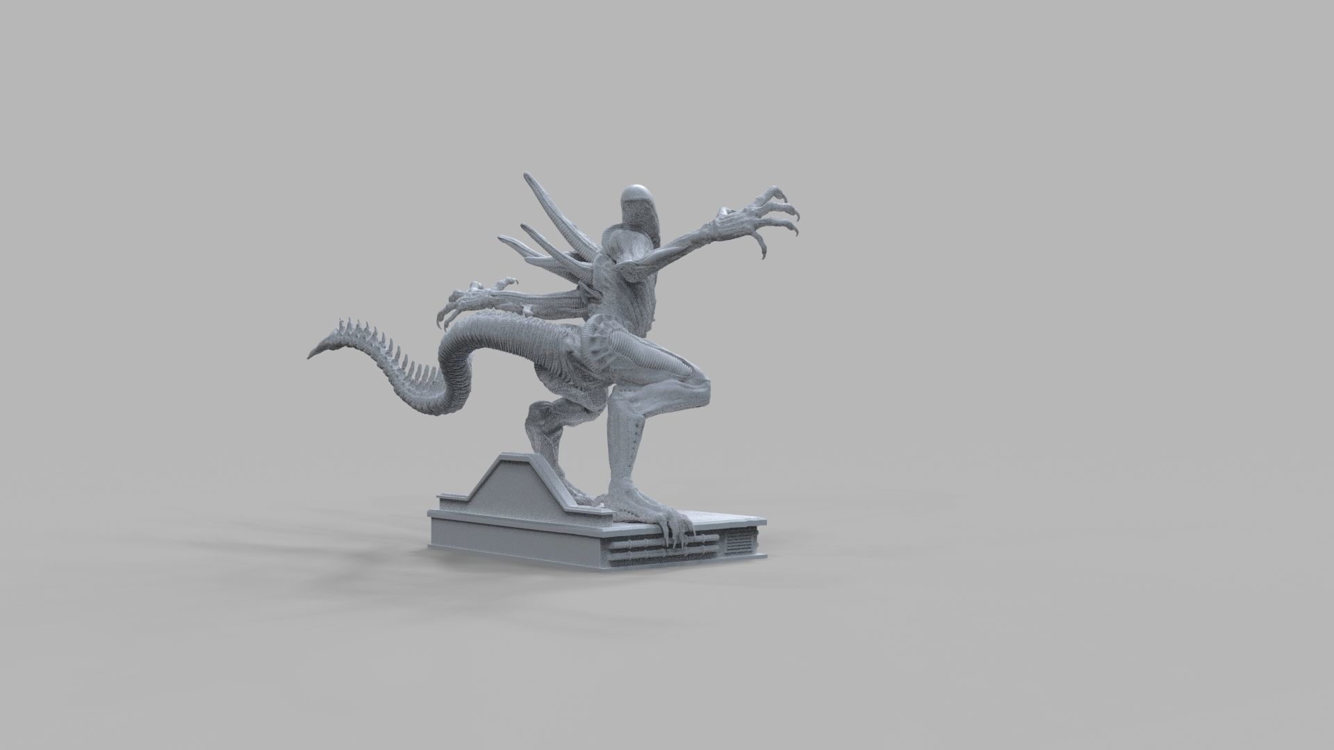 ALIEN XENOMORPH ATTACK 3D print model_24