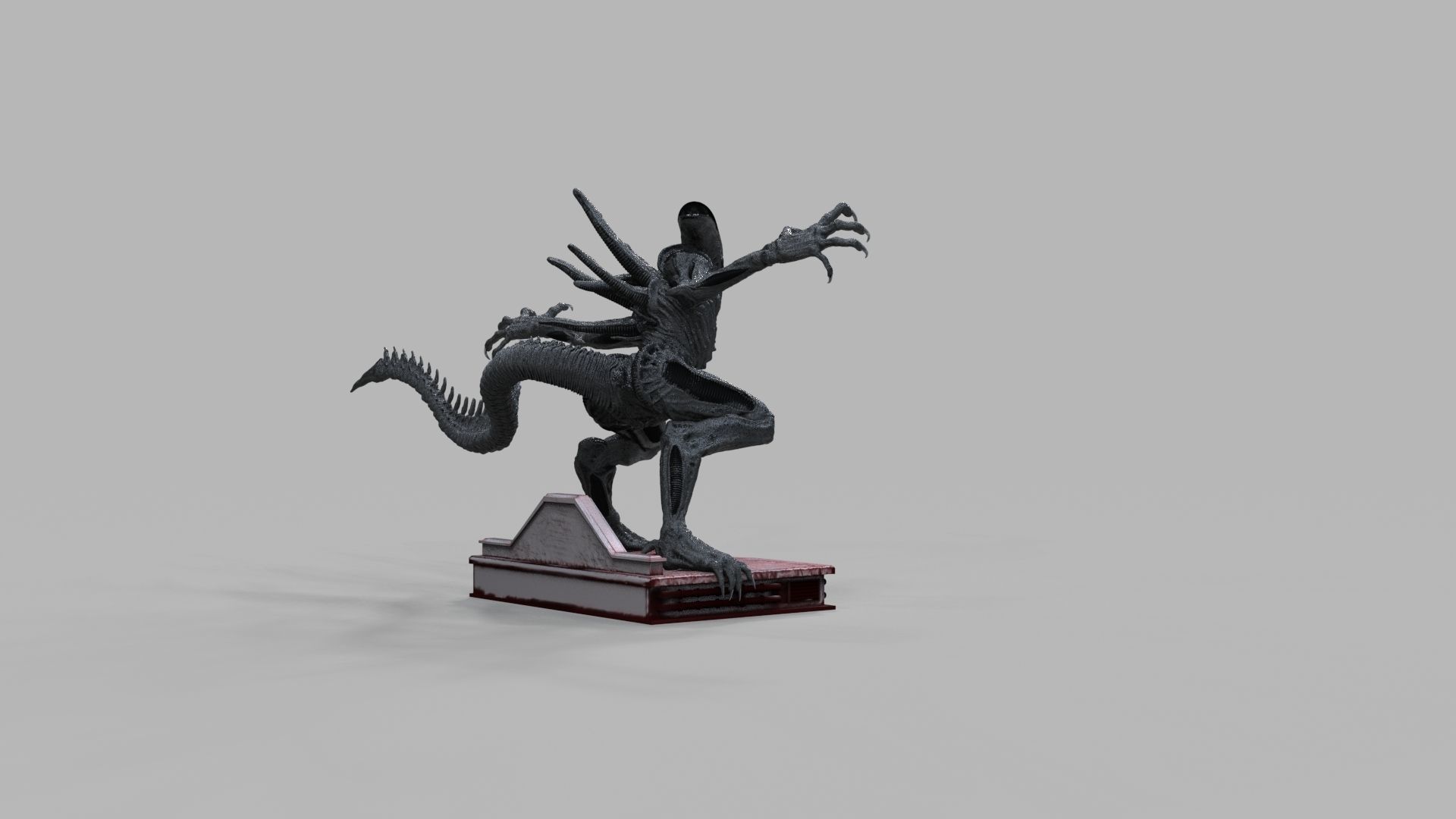 ALIEN XENOMORPH ATTACK 3D print model_40