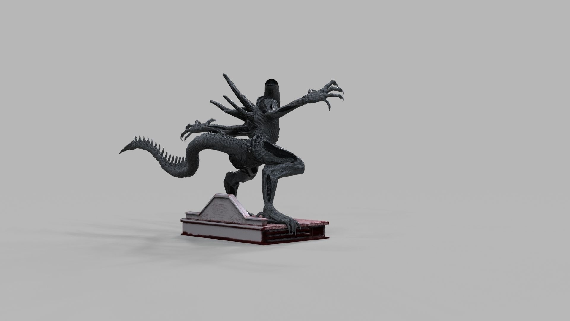 ALIEN XENOMORPH ATTACK 3D print model_41