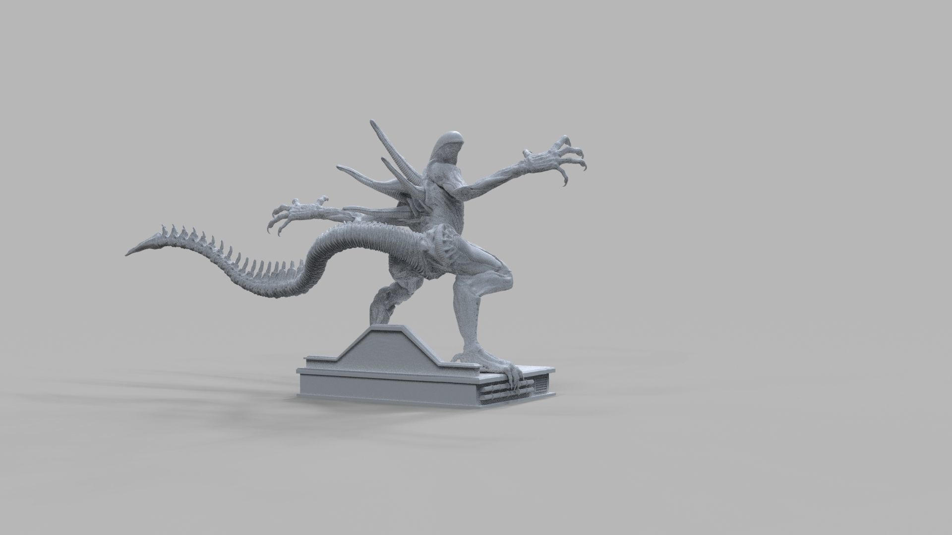 ALIEN XENOMORPH ATTACK 3D print model_34