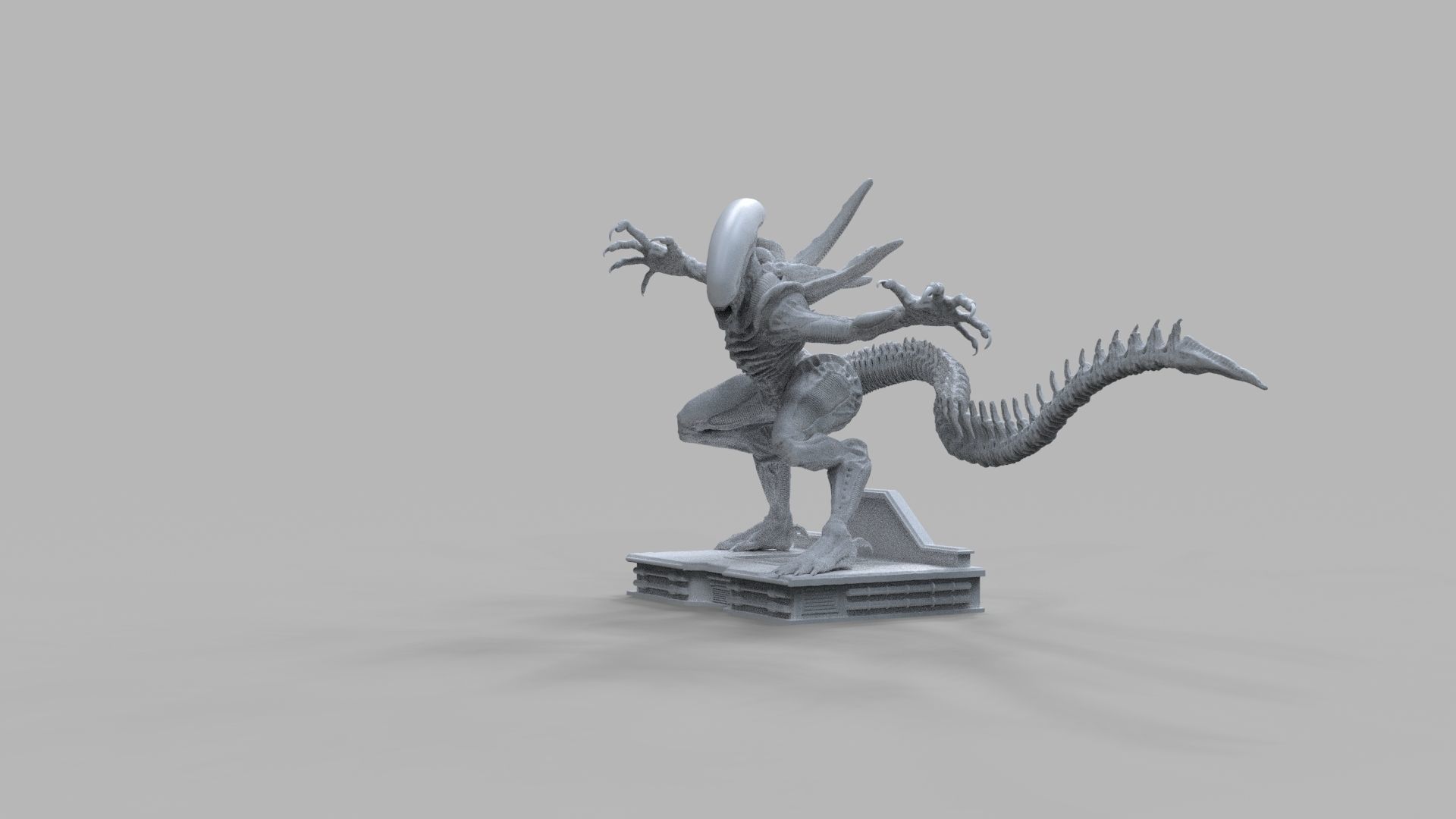 ALIEN XENOMORPH ATTACK 3D print model_35