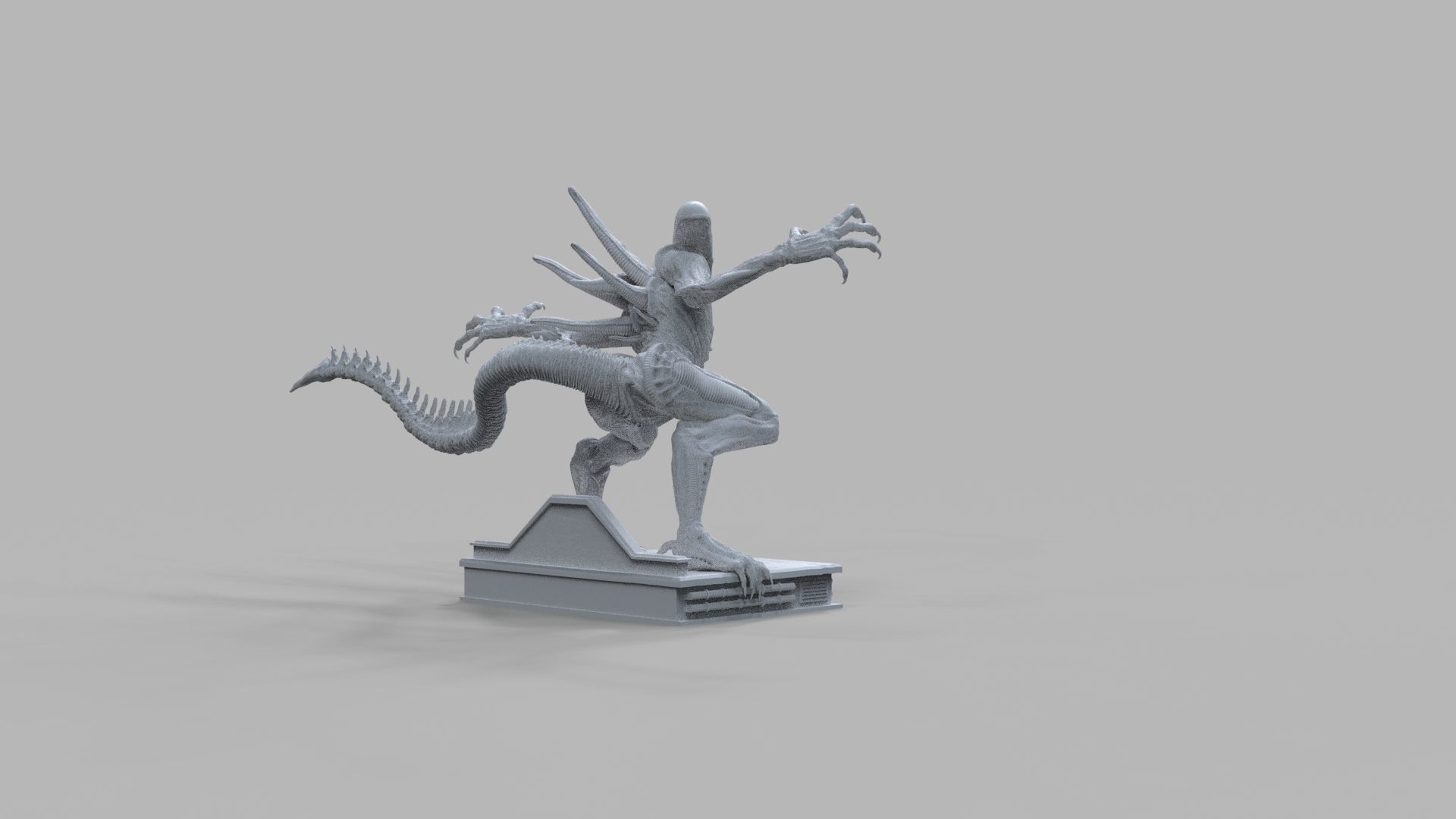 ALIEN XENOMORPH ATTACK 3D print model_26