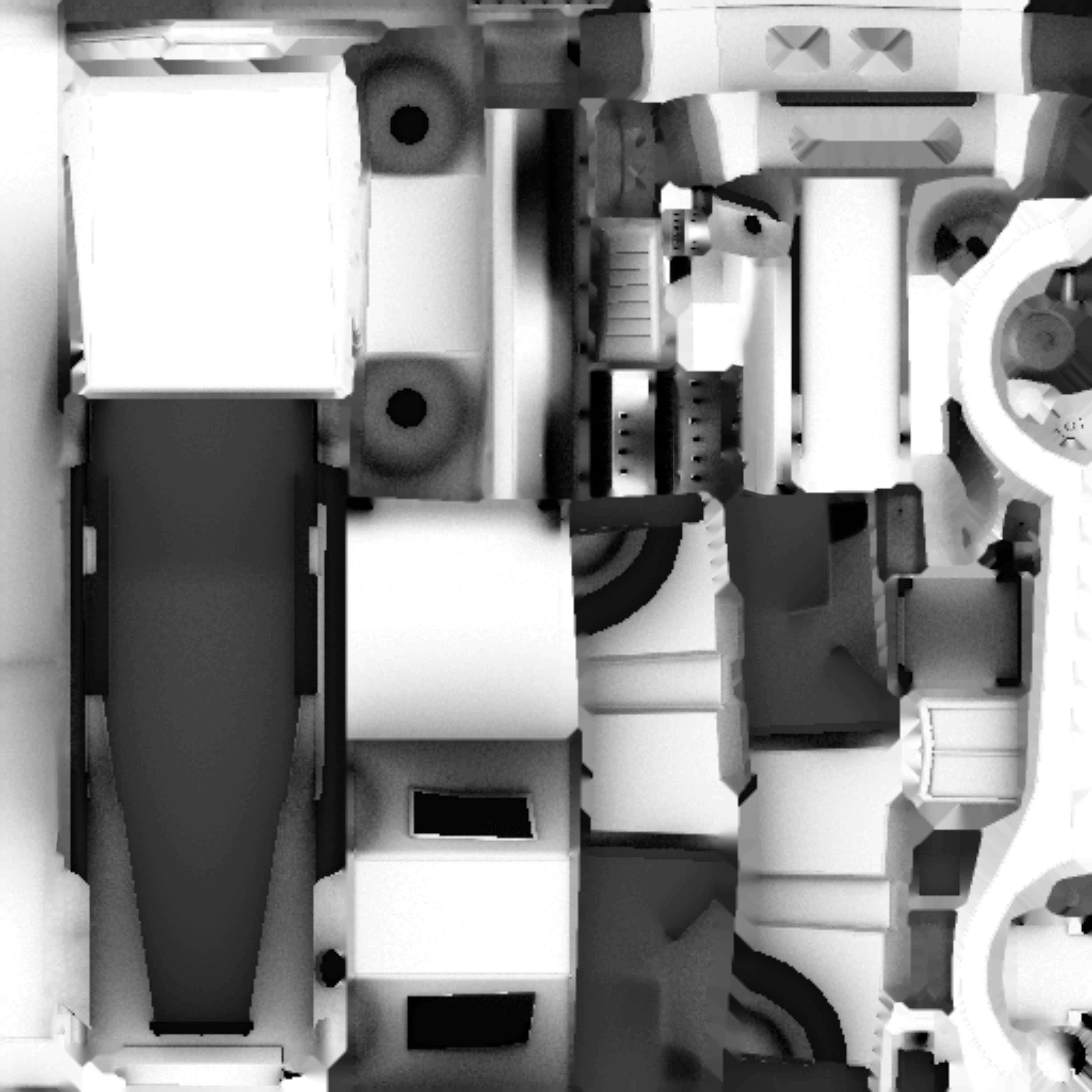 Game Ready Wooden Toy Car Low-poly 3D model_14