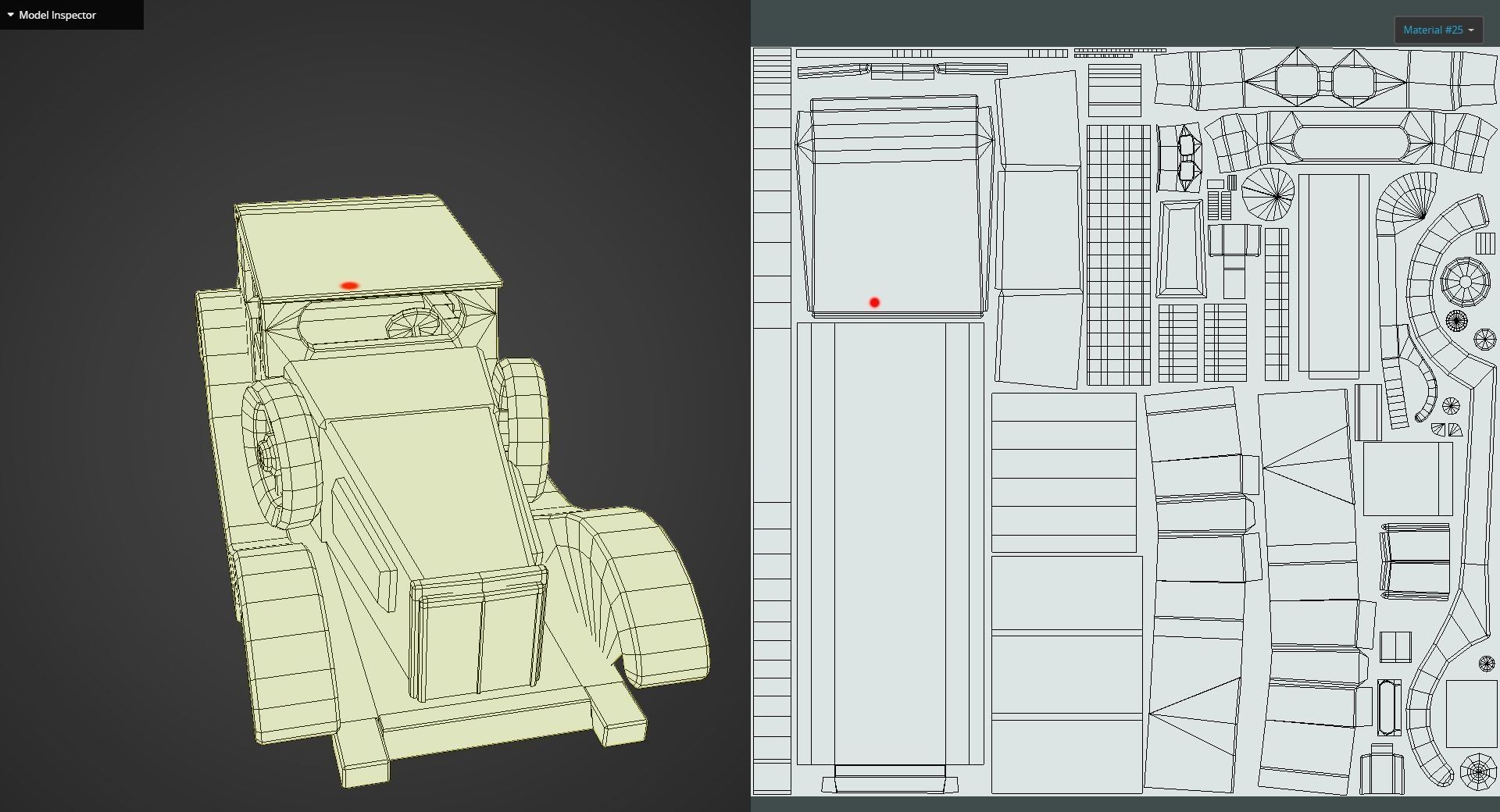 Game Ready Wooden Toy Car Low-poly 3D model_17