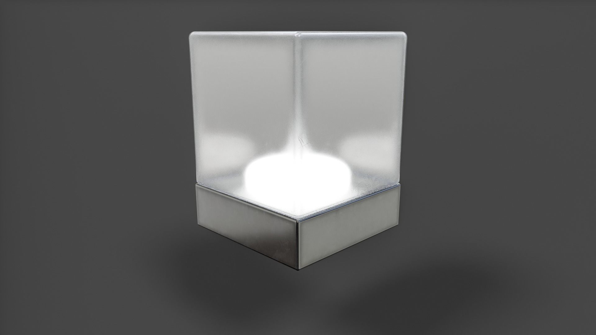 Bathroom Wall Light V01 - High Poly 3D model_22