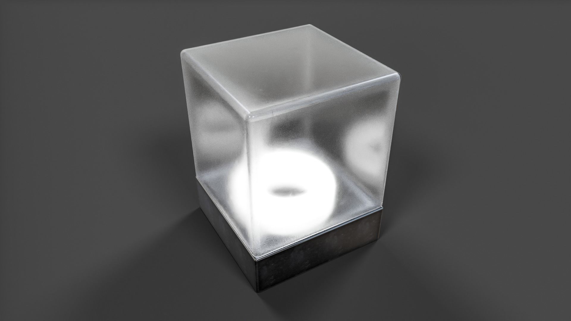 Bathroom Wall Light V01 - High Poly 3D model_7