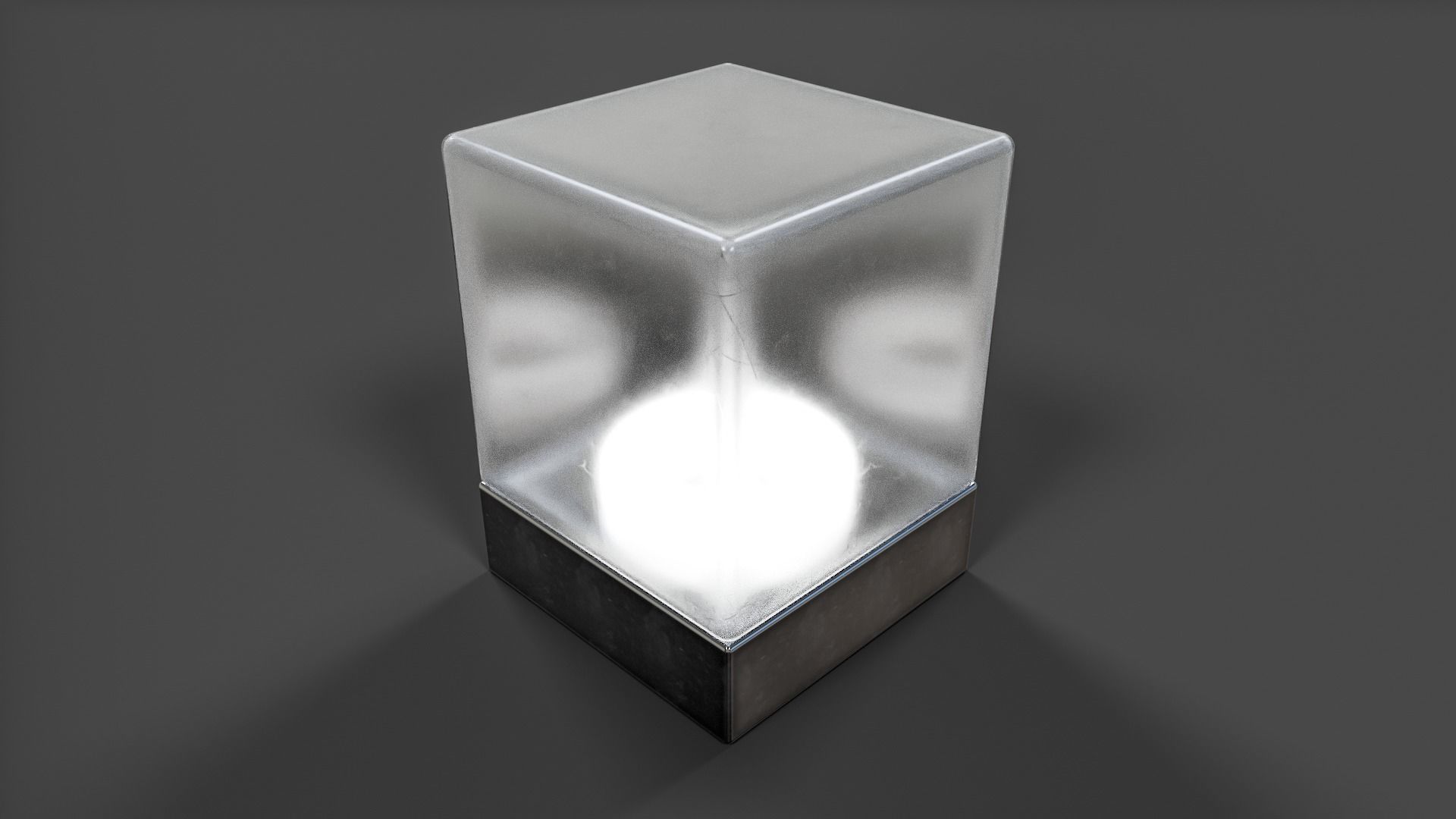 Bathroom Wall Light V01 - High Poly 3D model_9