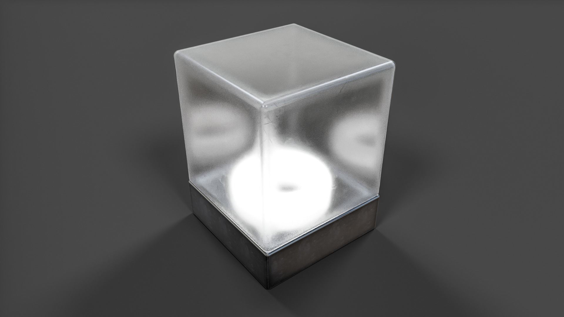 Bathroom Wall Light V01 - High Poly 3D model_8