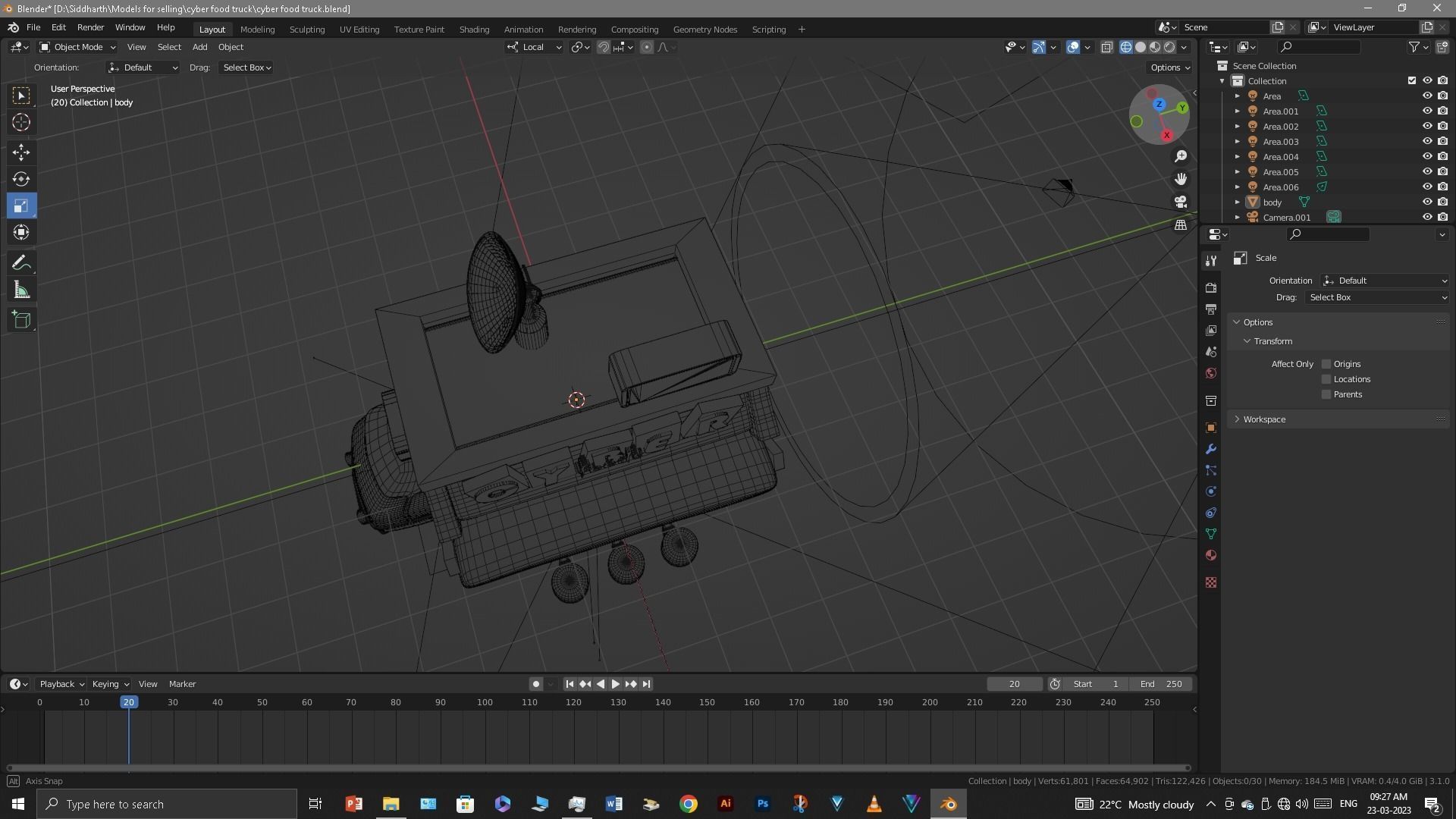 Food Truck 3D model_56