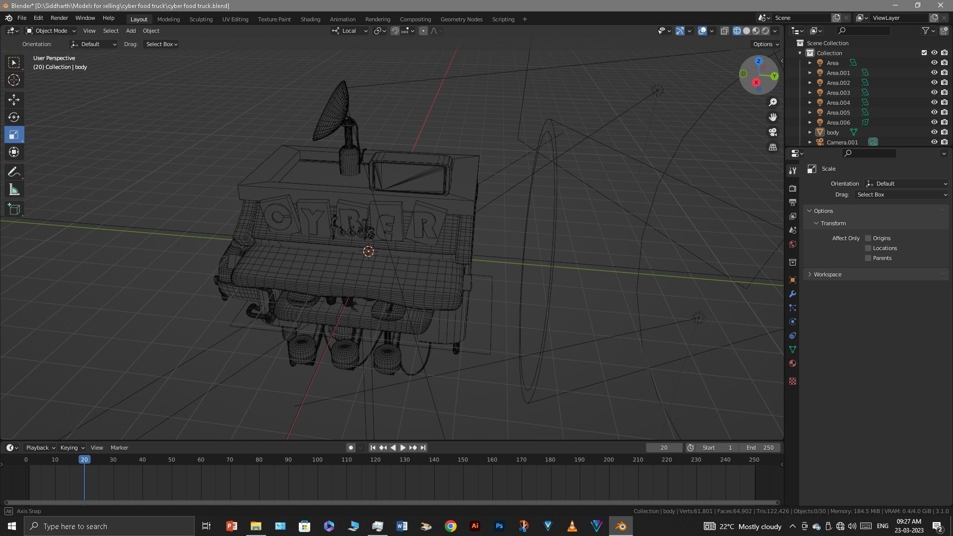 Food Truck 3D model_55