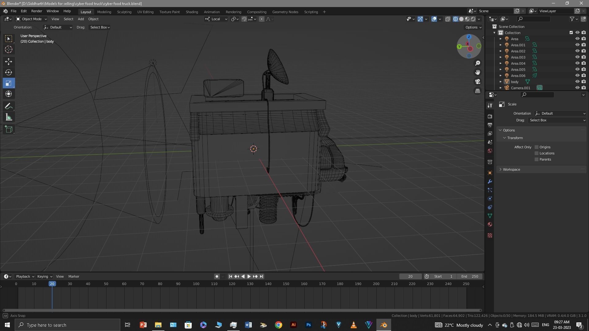 Food Truck 3D model_31