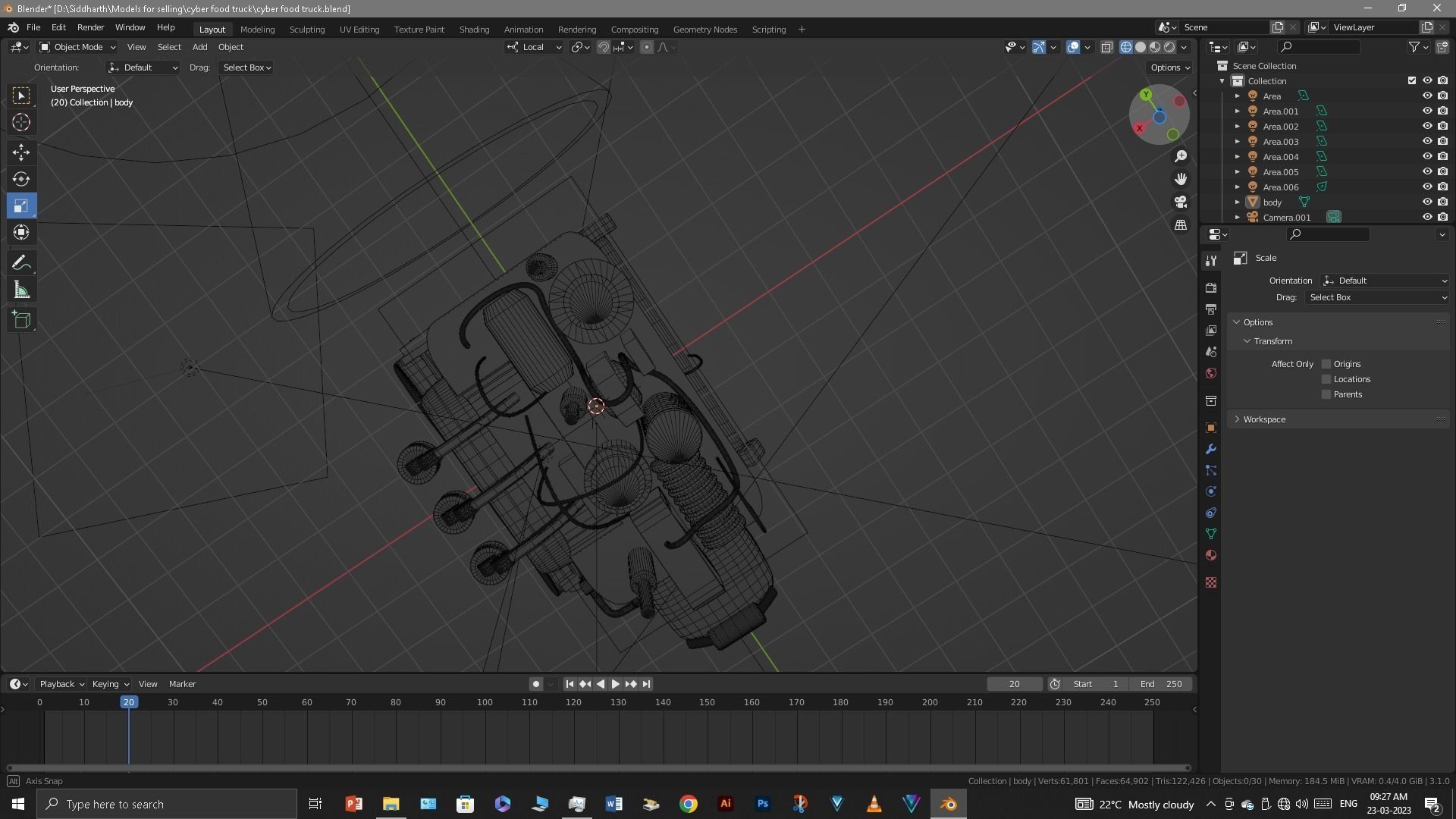 Food Truck 3D model_50