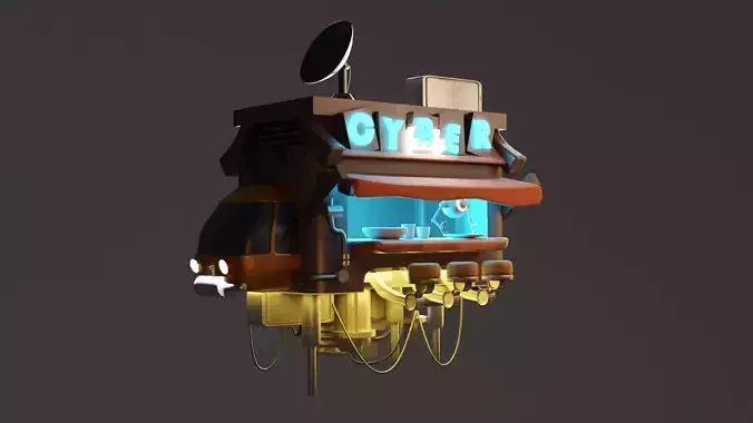 Food Truck 3D model