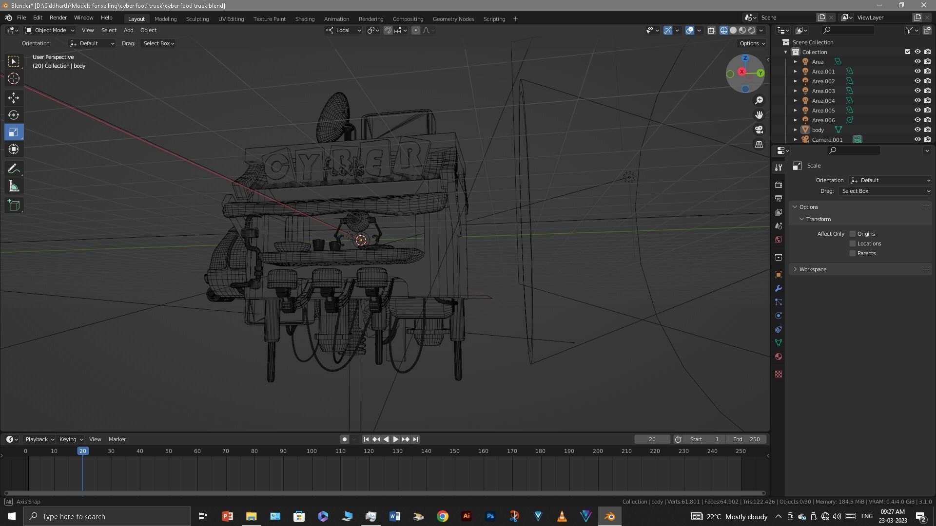 Food Truck 3D model_53