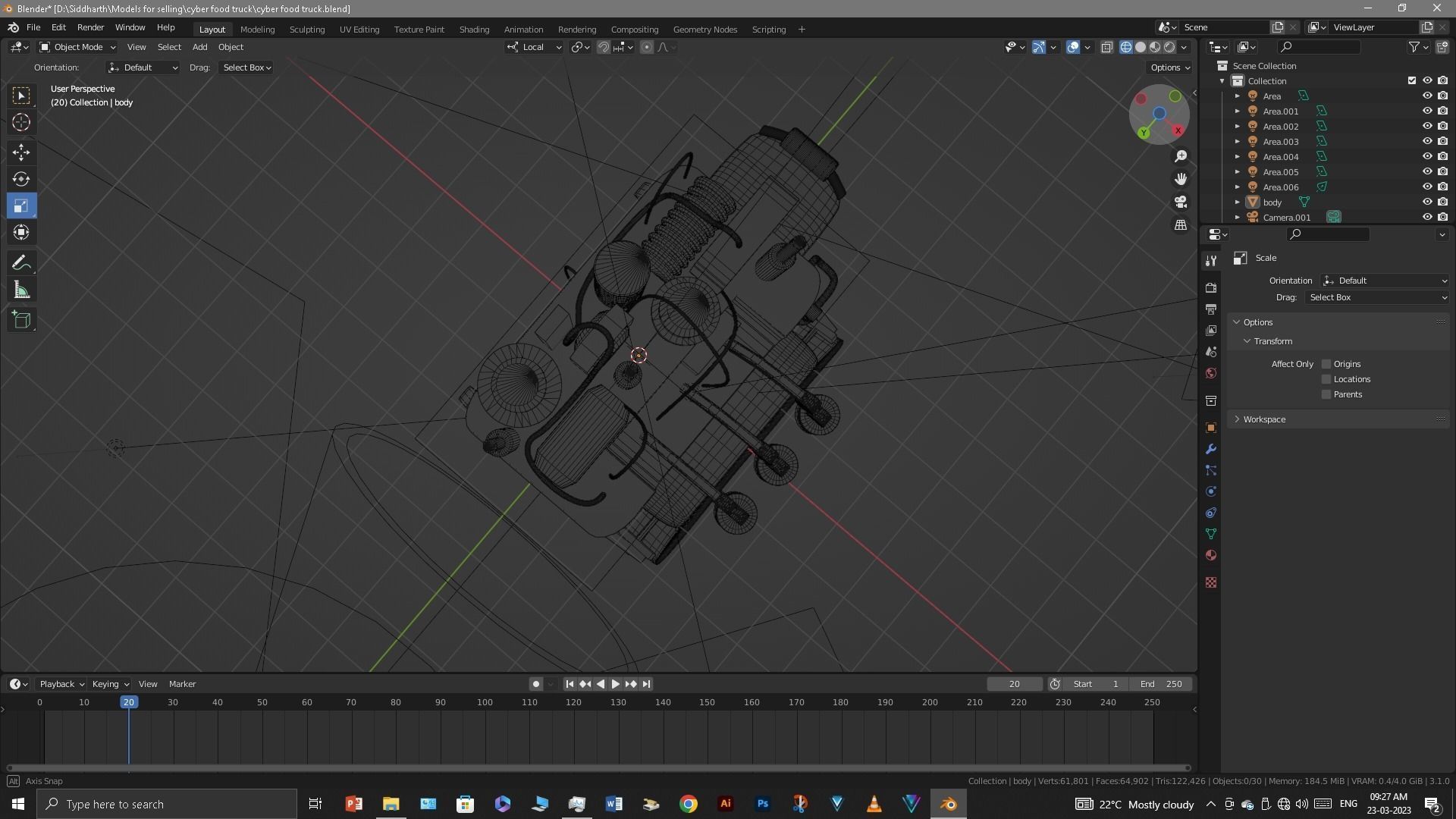 Food Truck 3D model_52