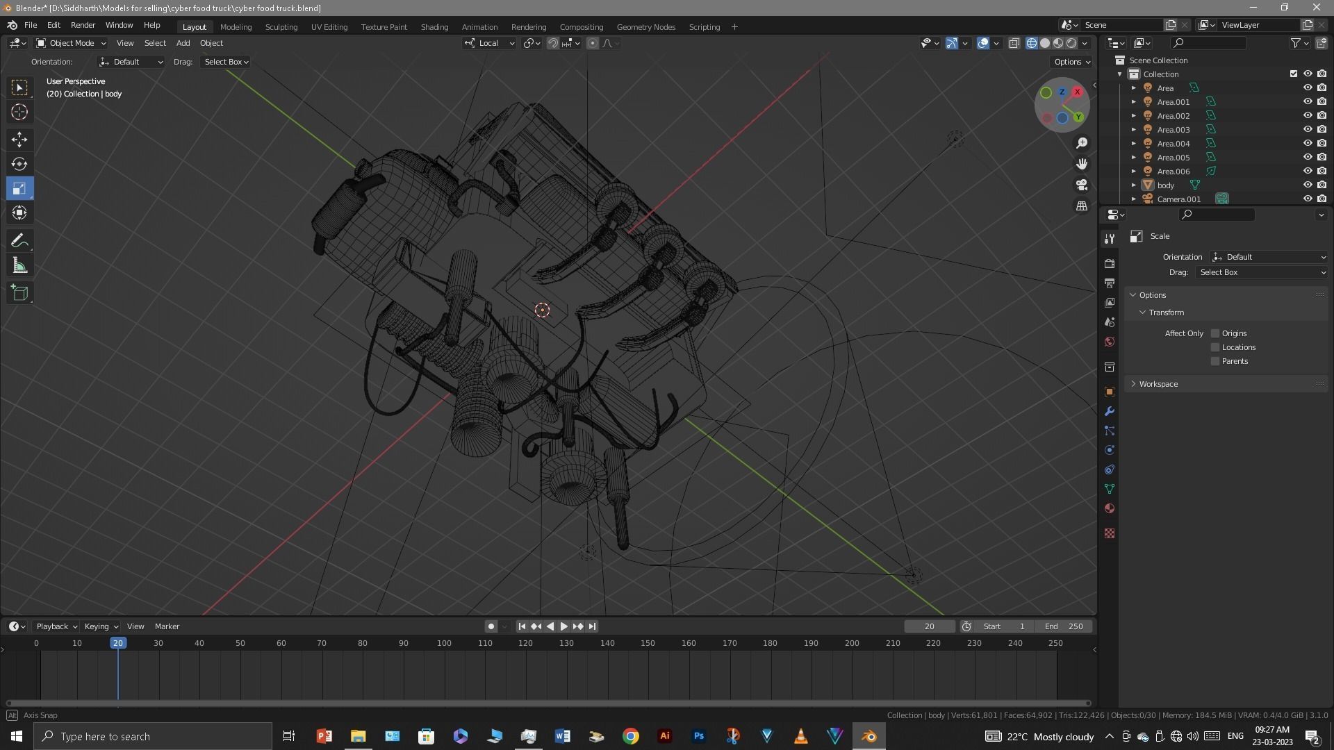 Food Truck 3D model_51