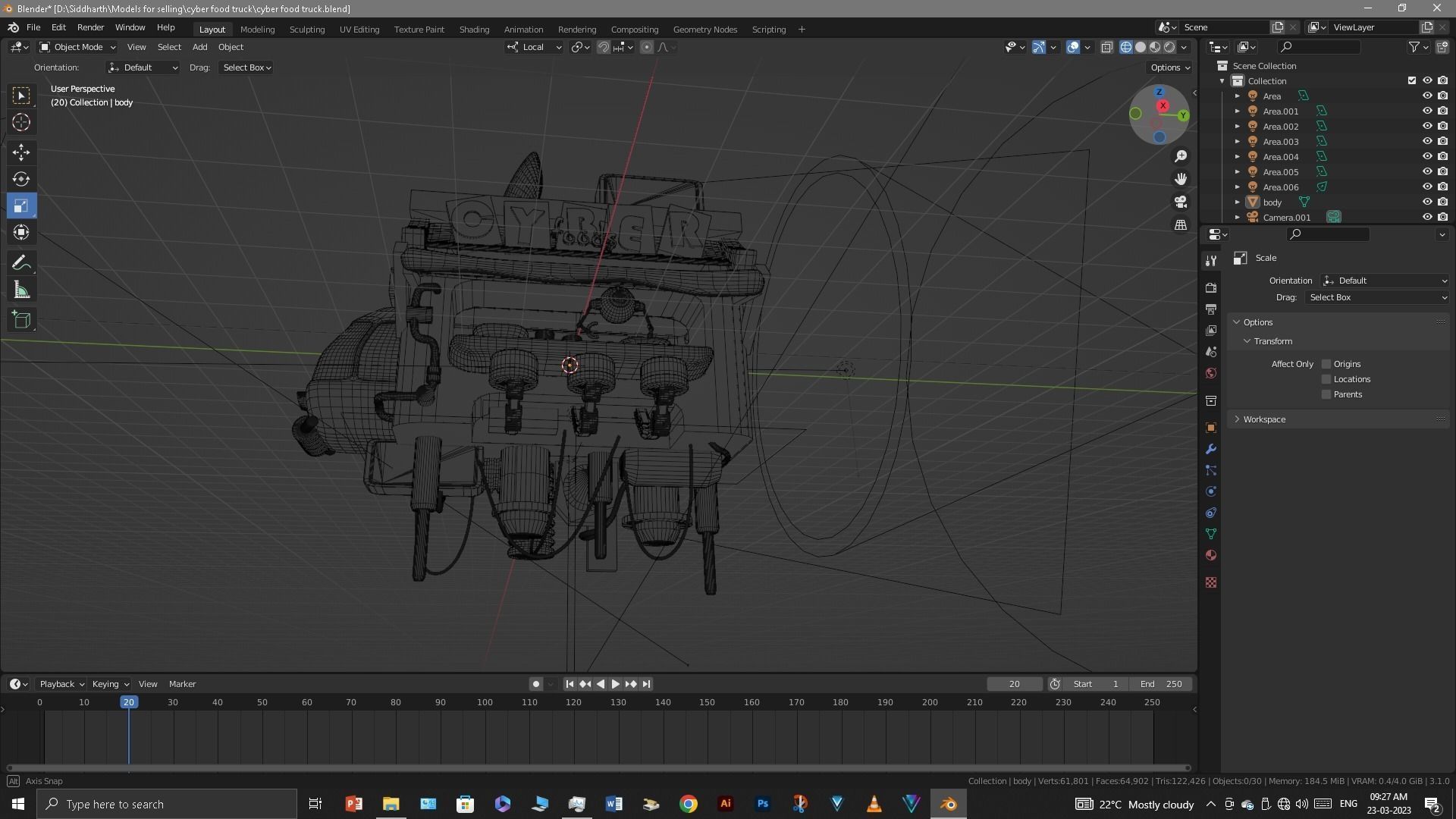 Food Truck 3D model_44