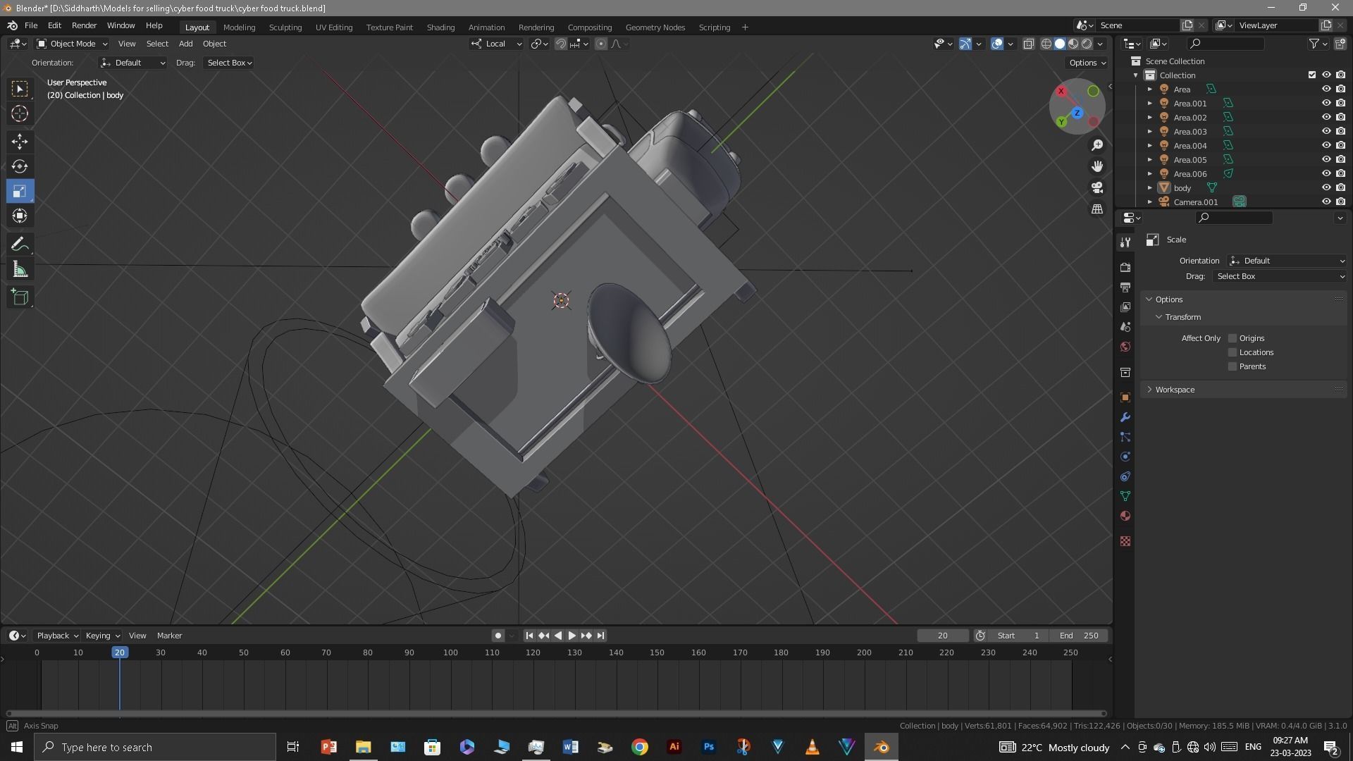 Food Truck 3D model_18