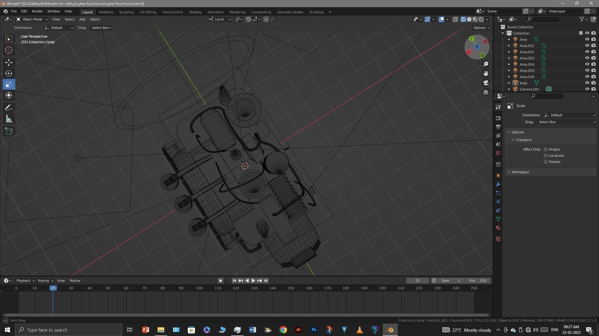 Food Truck 3D model_47