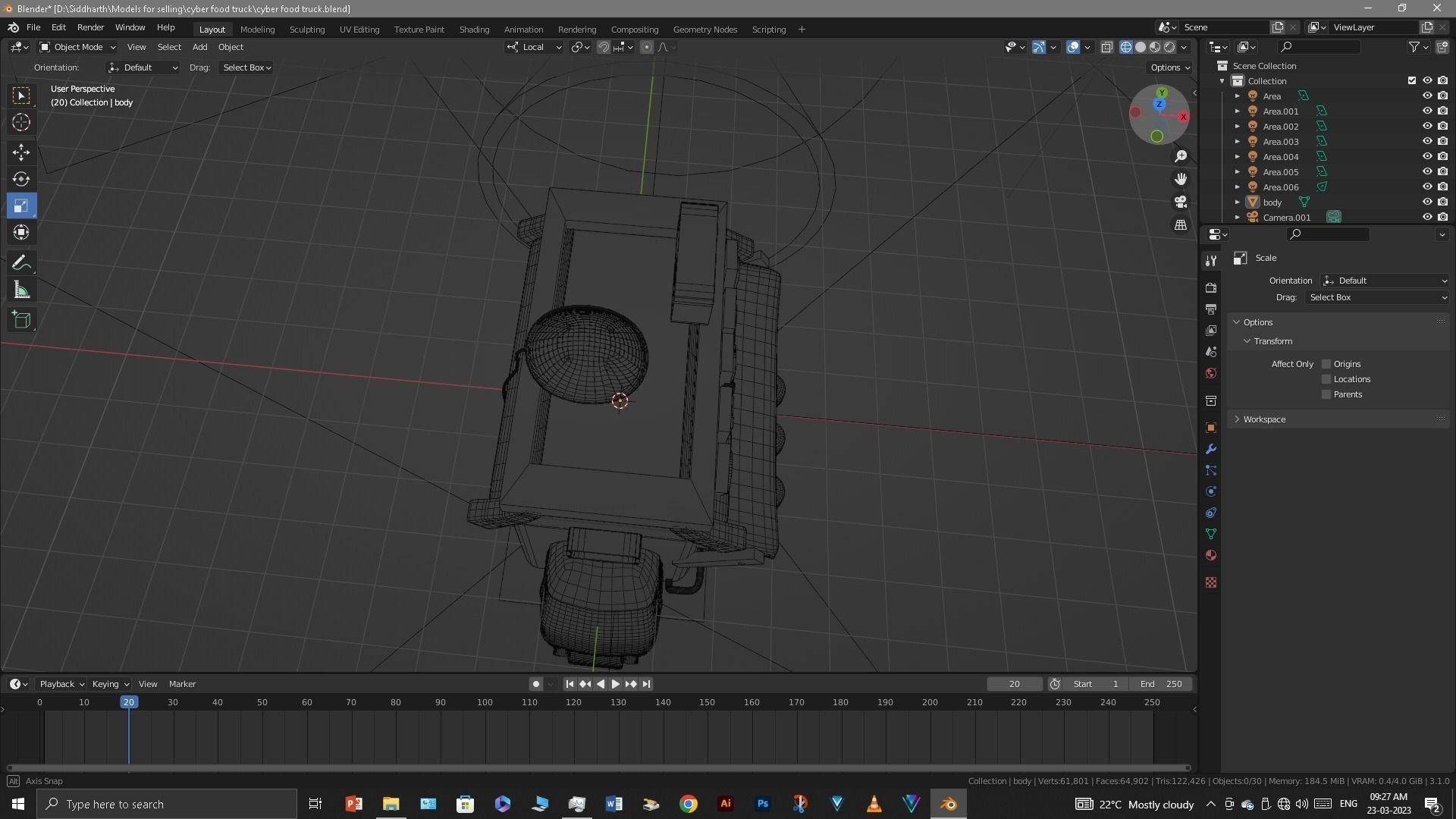 Food Truck 3D model_57