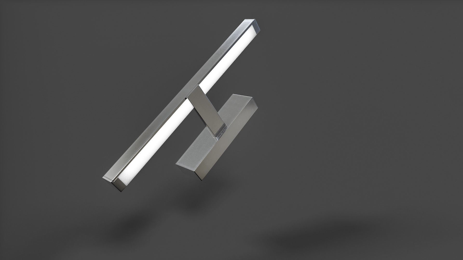 Bathroom Wall Light V02 - High Poly 3D model_34