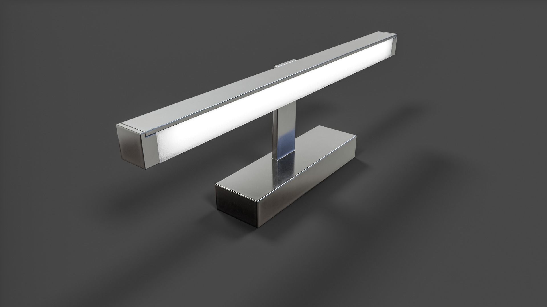 Bathroom Wall Light V02 - High Poly 3D model_10