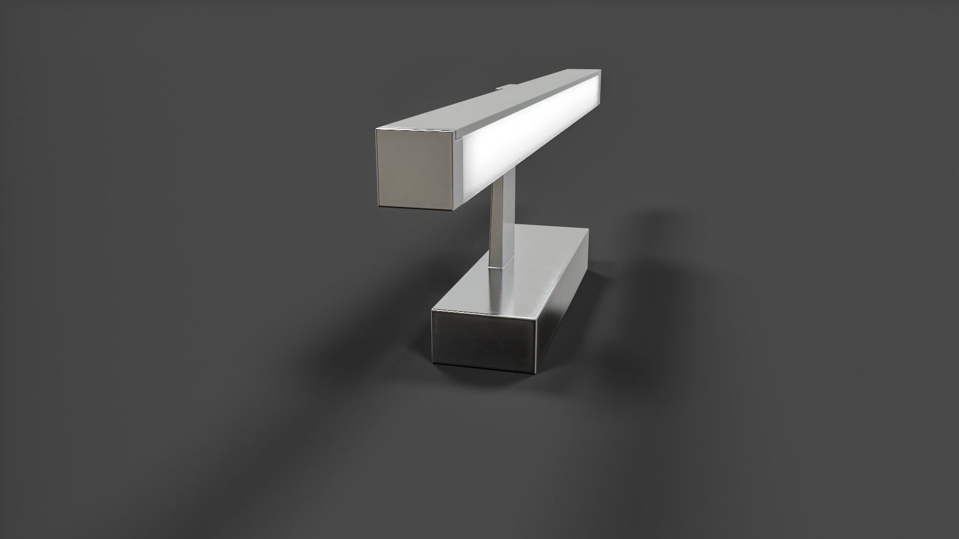 Bathroom Wall Light V02 - High Poly 3D model_13